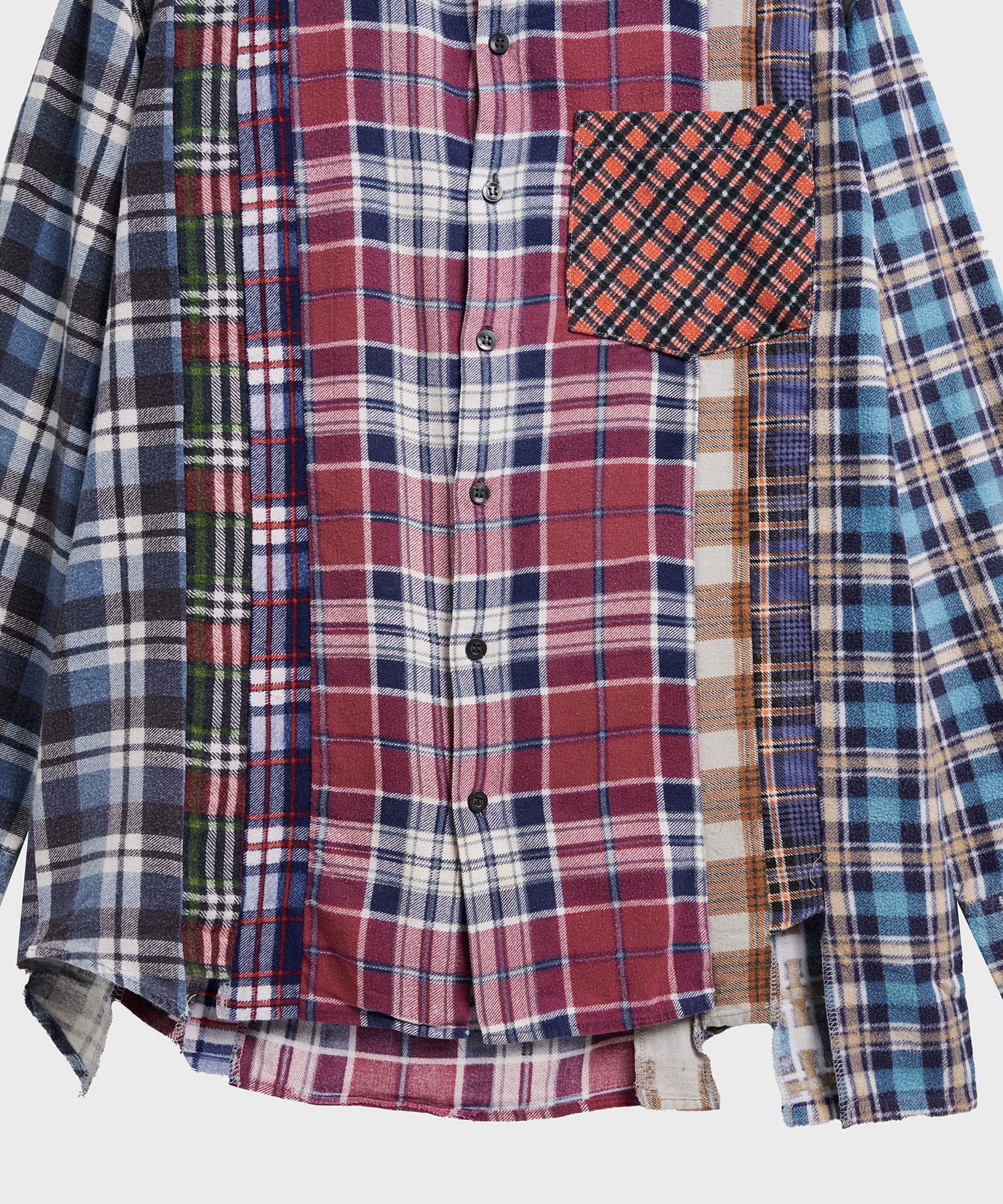 Flannel Shirt - 7 Cuts Shirts NEEDLES