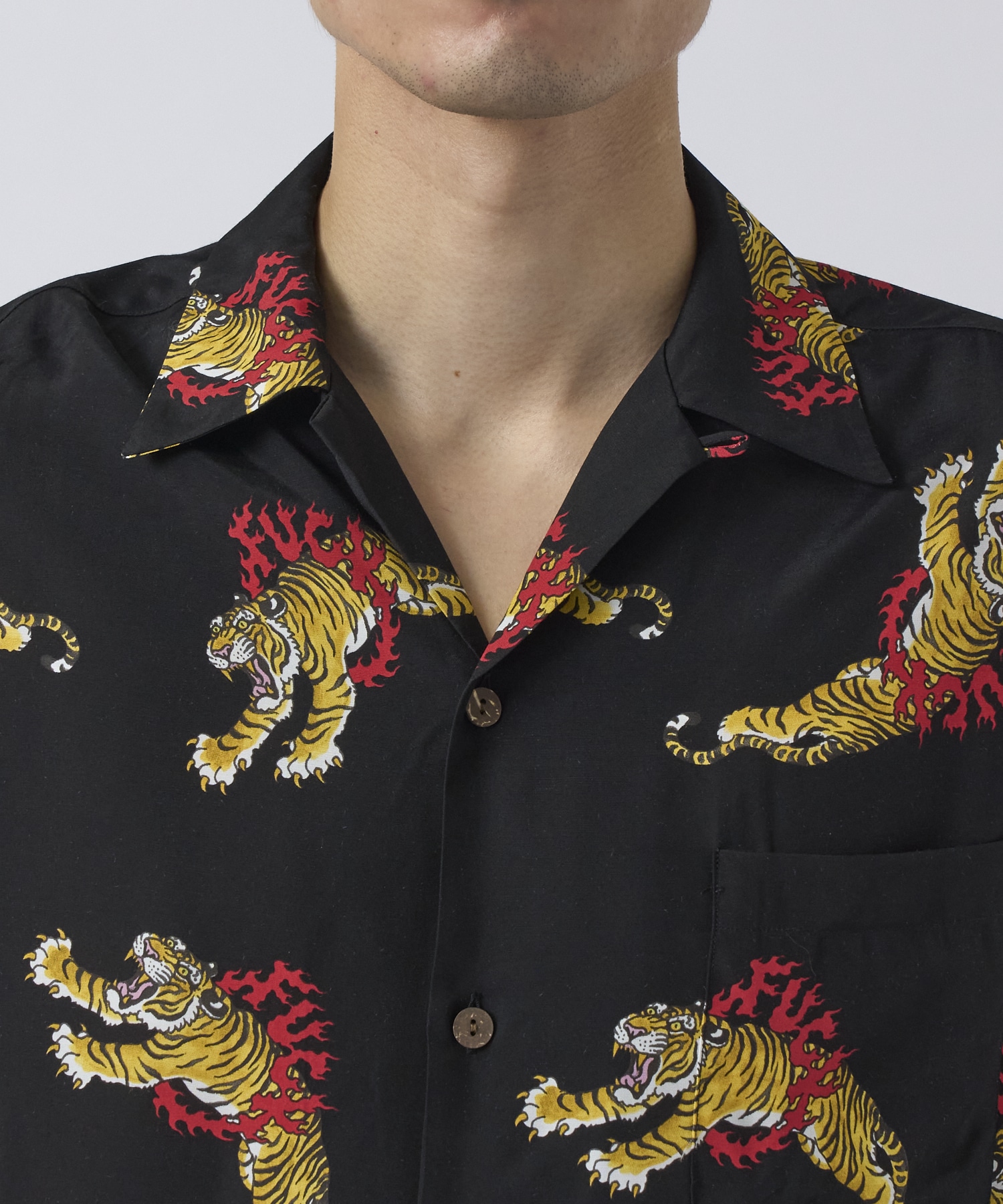 TIM LEHI / HAWAIIAN SHIRT L/S WACKO MARIA