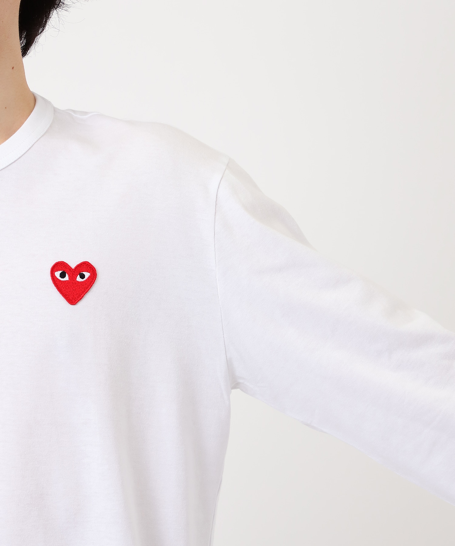 AX-T118-051 Unisex Long Sleeve T-Shirt PLAY COMME des GARCONS