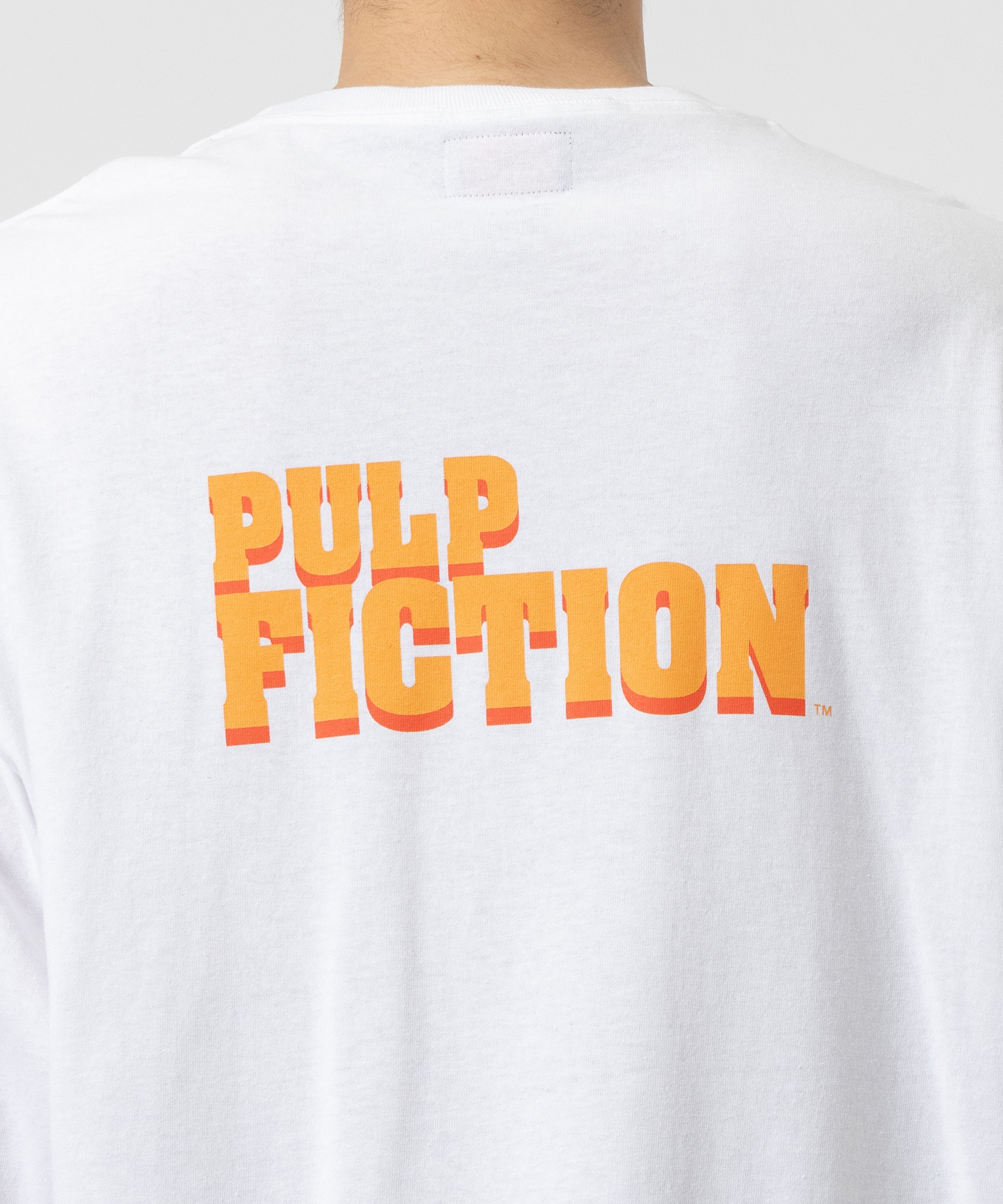 PULP FICTION / CREW NECK LONG SLEEVE T-SHIRT ( TYPE-1 ) WACKO MARIA