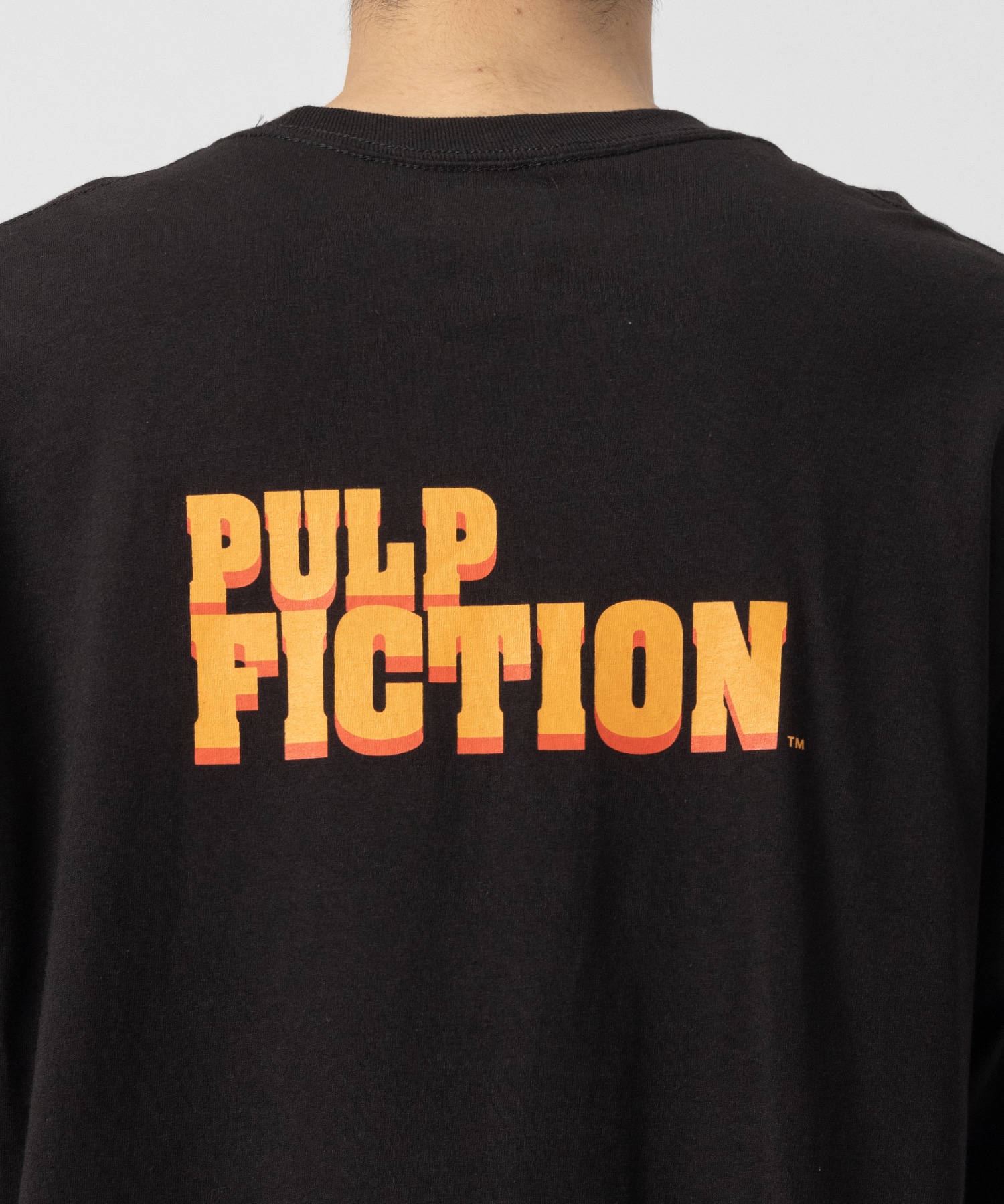 PULP FICTION / CREW NECK LONG SLEEVE T-SHIRT ( TYPE-1 ) WACKO MARIA