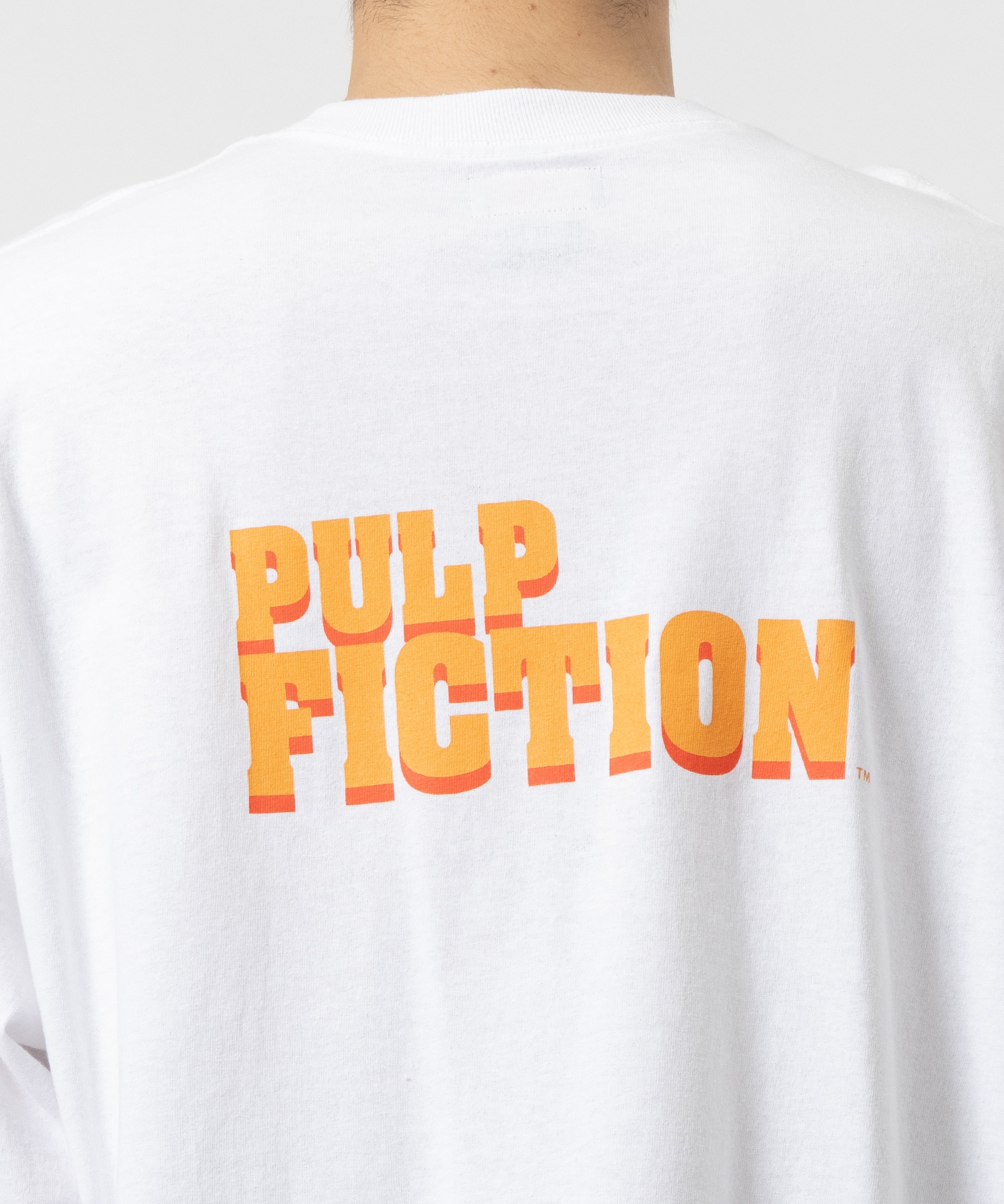 PULP FICTION / CREW NECK LONG SLEEVE T-SHIRT ( TYPE-3 ) WACKO MARIA