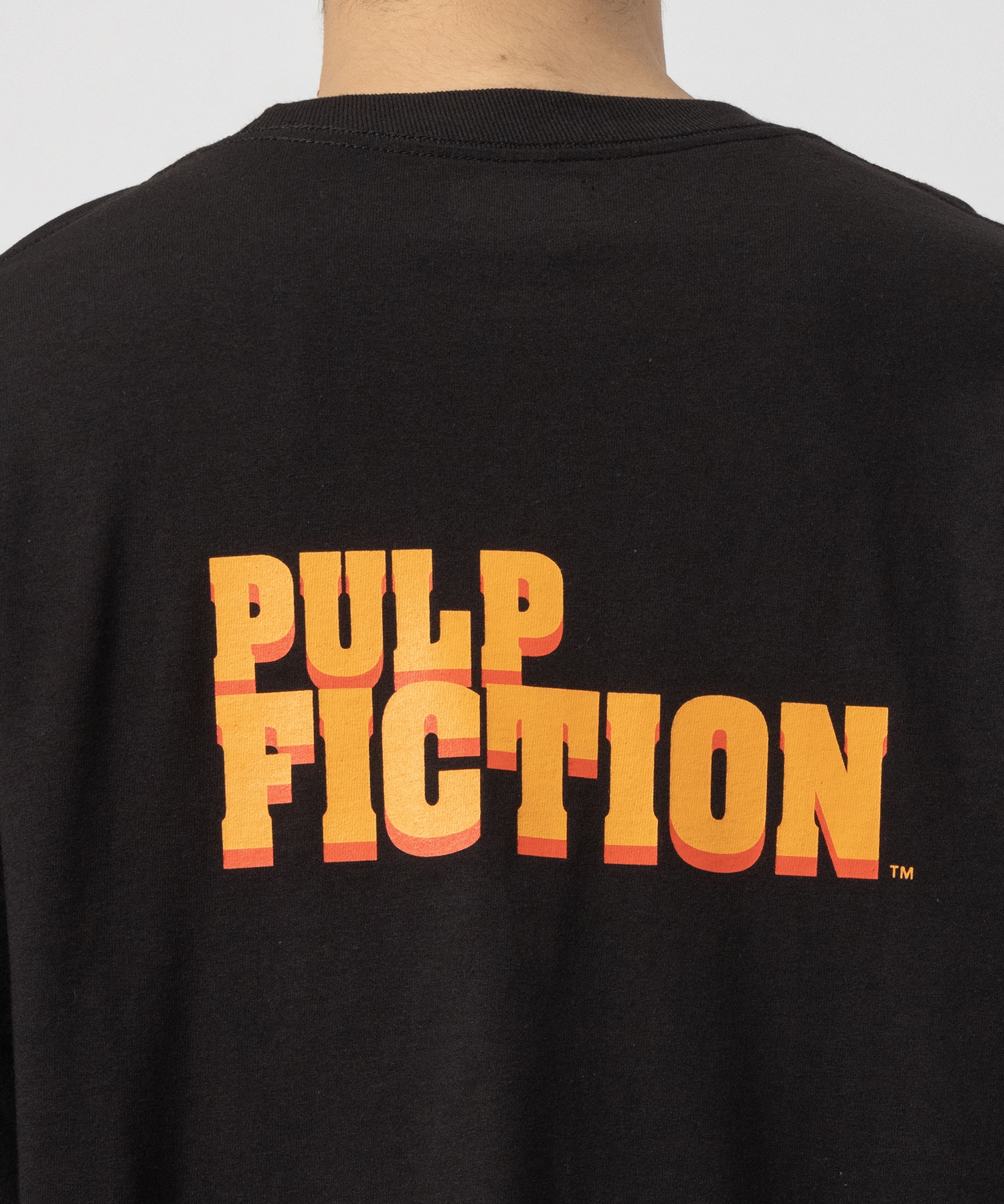 PULP FICTION / CREW NECK LONG SLEEVE T-SHIRT ( TYPE-3 ) WACKO MARIA