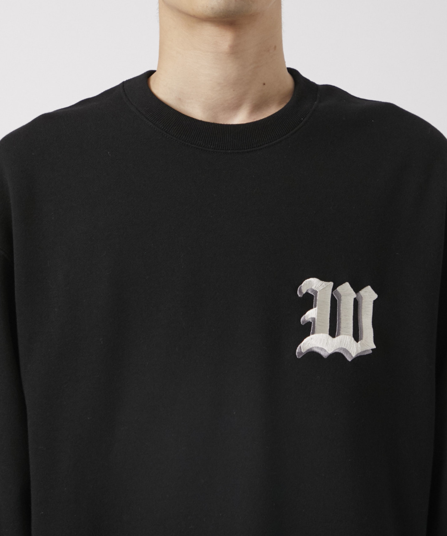 MIDDLE WEIGHT CREW NECK SWEAT SHIRT ( TYPE-2 ) WACKO MARIA