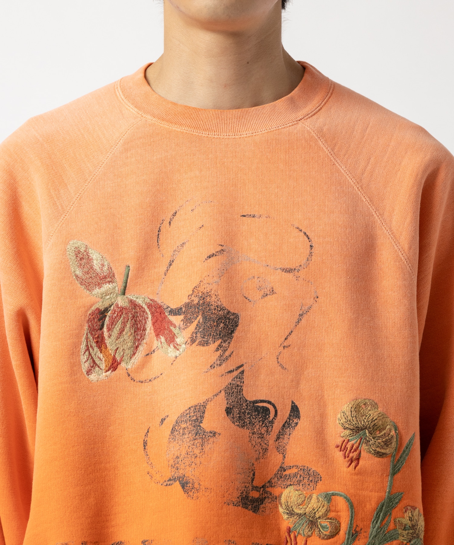 Vintage finished sweatshirt KHOKI