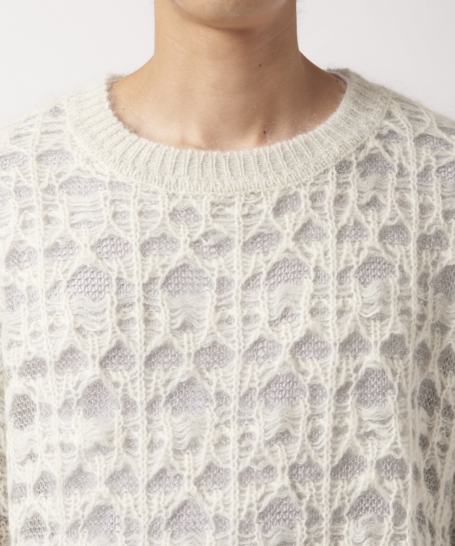 LAME MOHAIR KNIT TAAKK