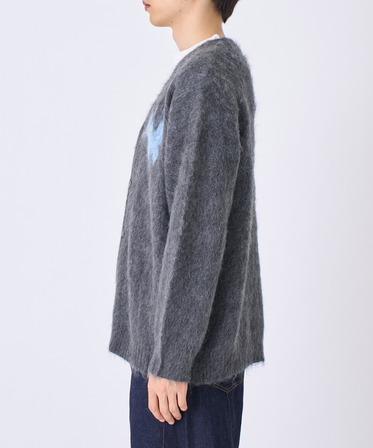 〈別注〉 Mohair Cardigan - Papillon1 NEEDLES