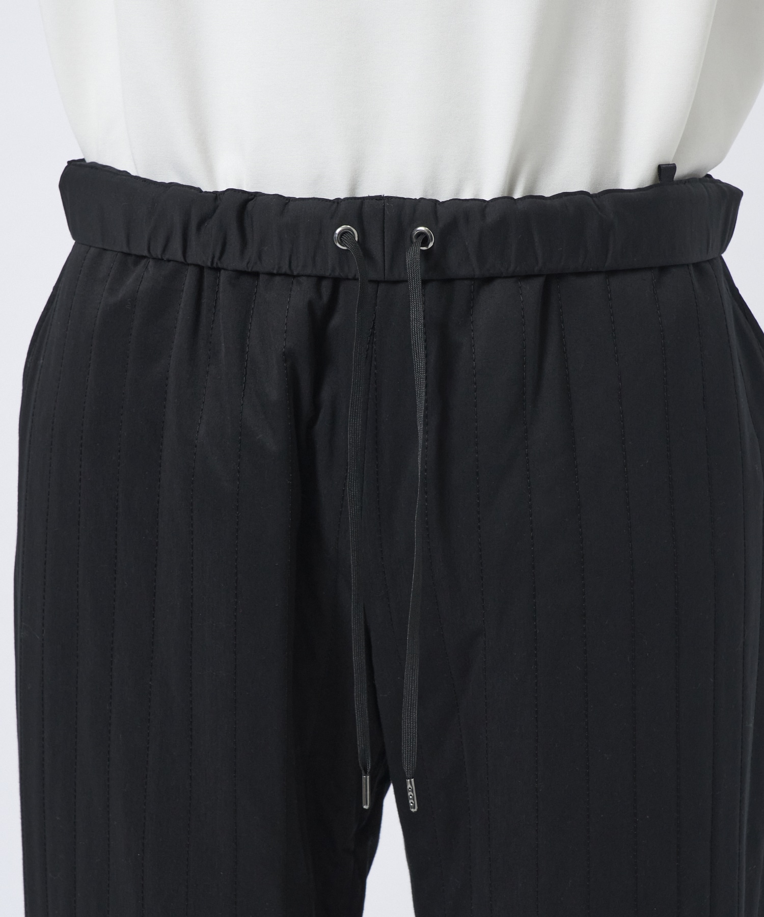 46G Quilted Stripe Easy Trousers KANEMASA PHIL.