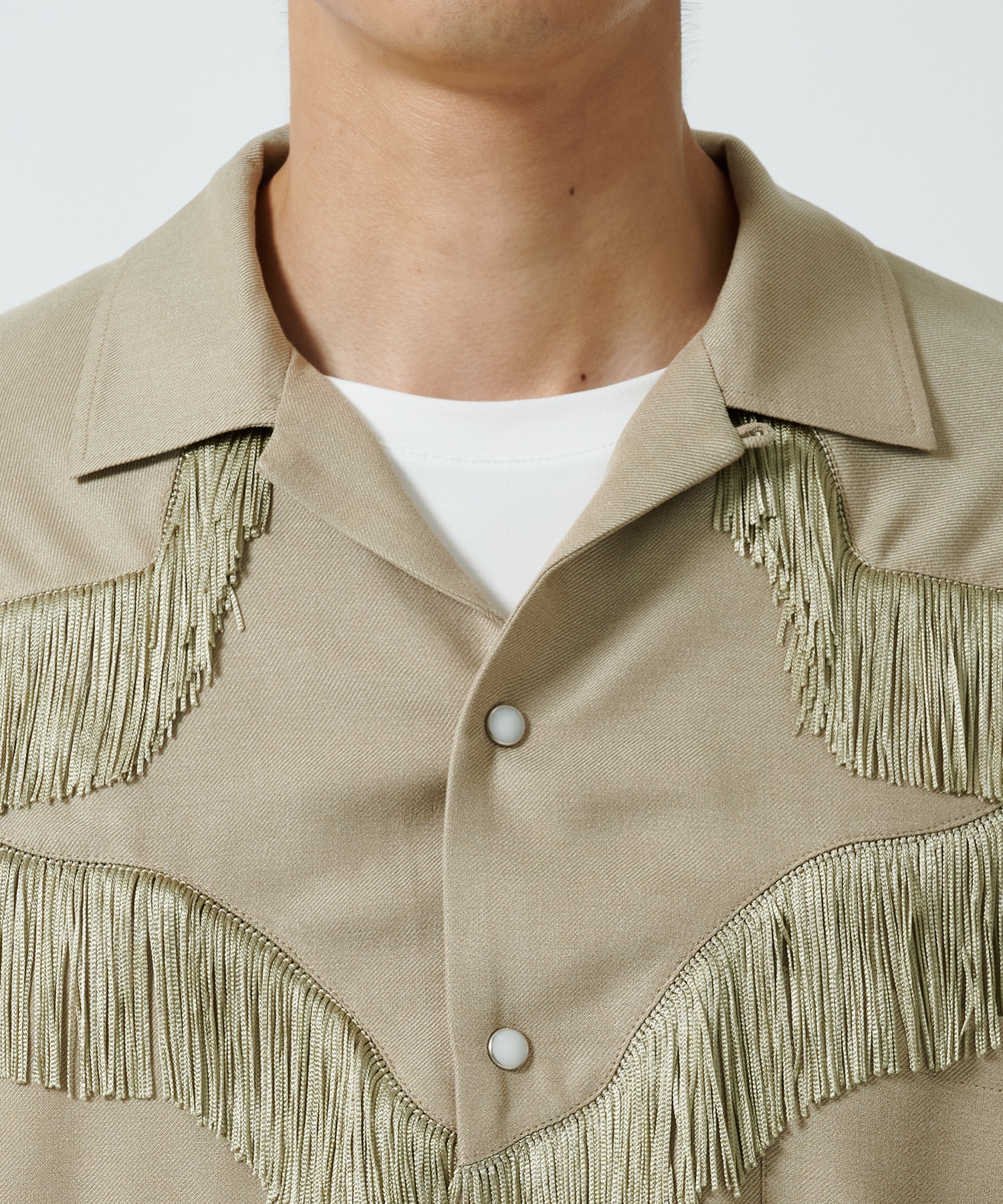 Viyella fringe shirt TOGA VIRILIS