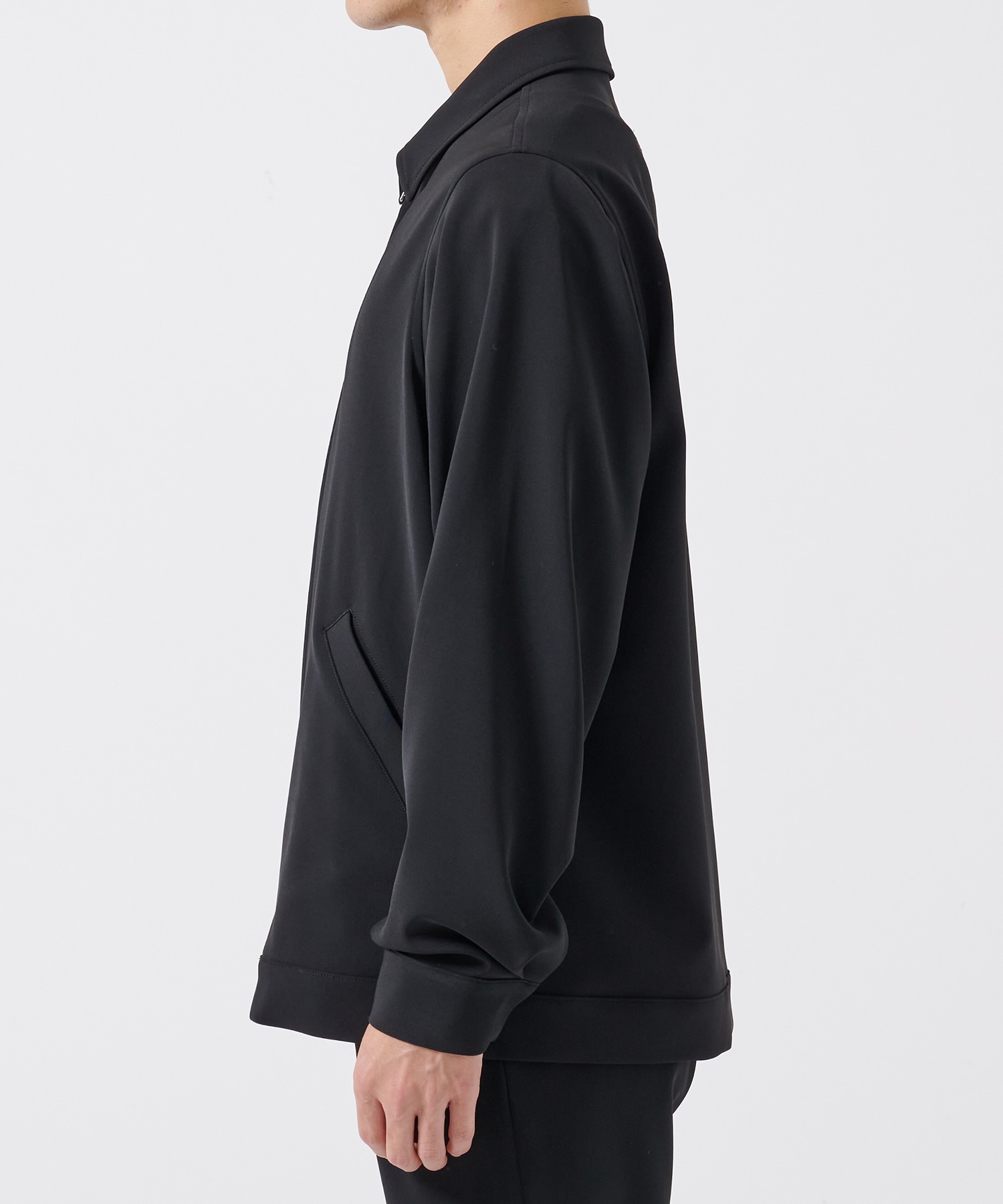 DOUBLE CLOTH ZIP BLOUSON STUDIOUS