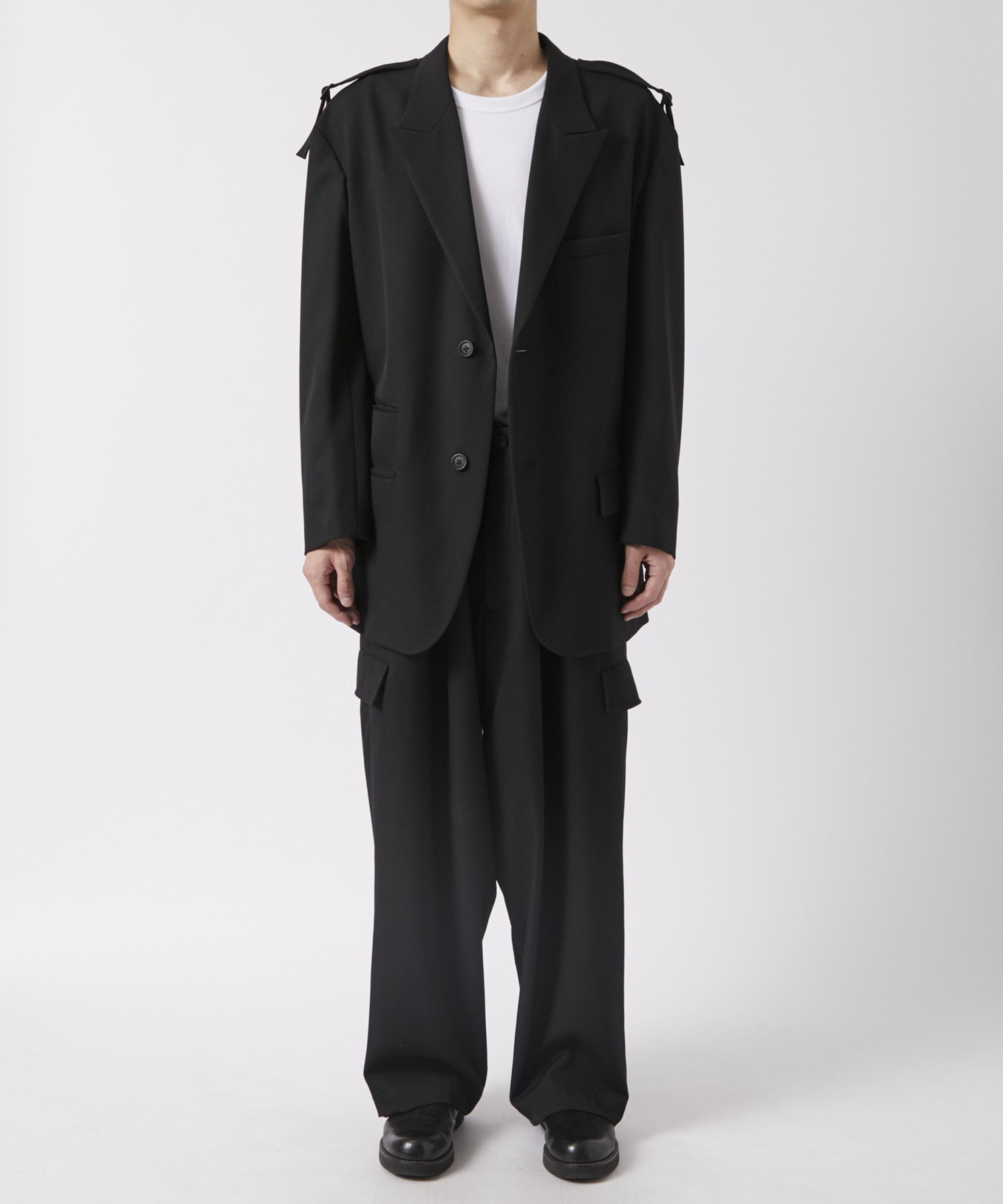 肩バックル付2BSJK Yohji Yamamoto