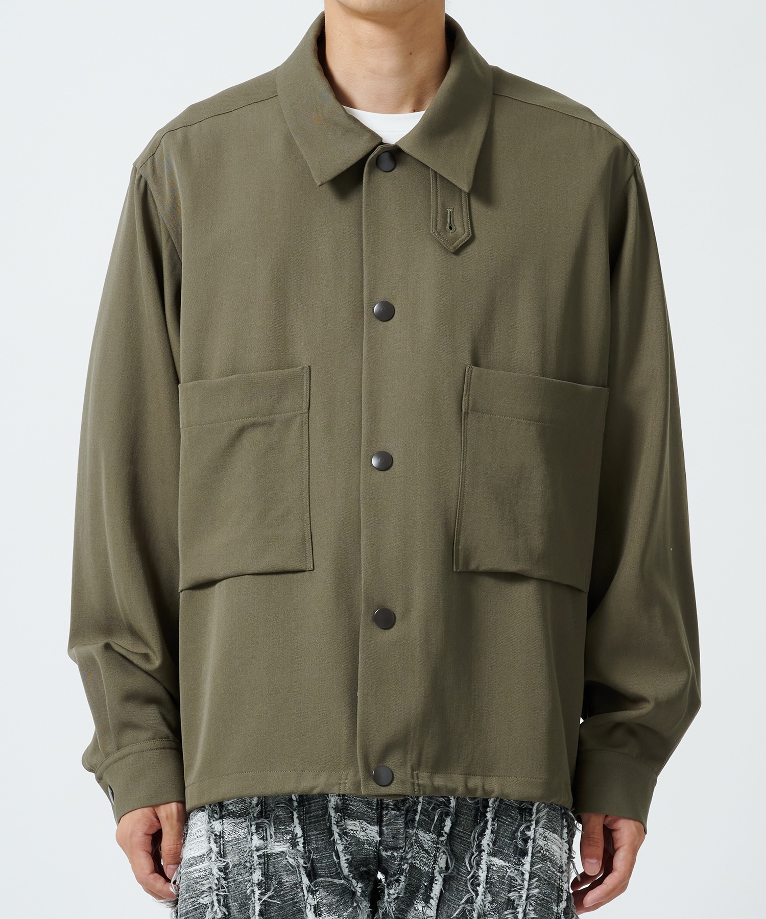 Drawcord Shirt UJOH HOMME