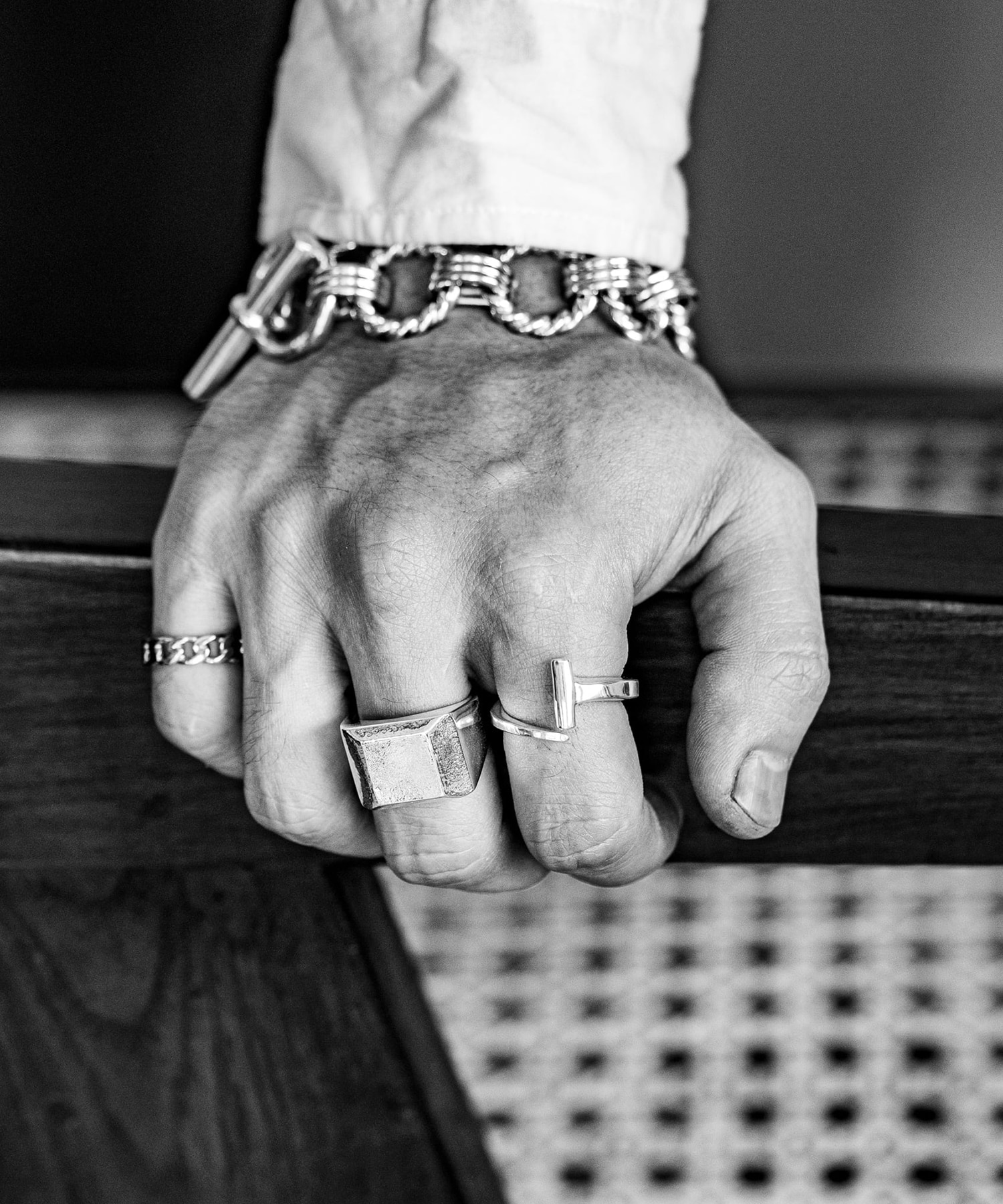 R-058 WAKUGI【和クギ】 ring M WAKAN SILVER SMITH