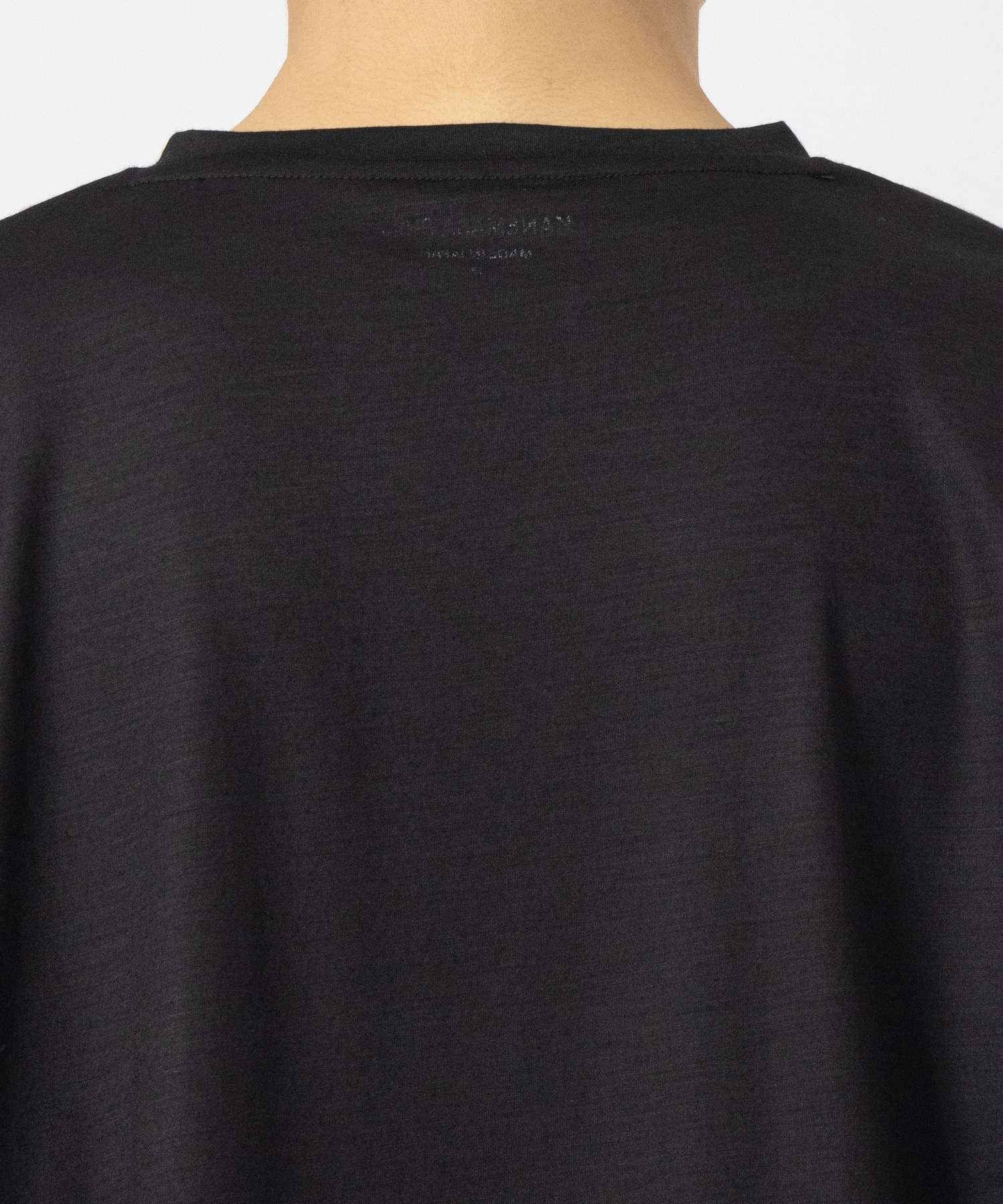 36G Wool Henley Silky LS Tee KANEMASA PHIL.