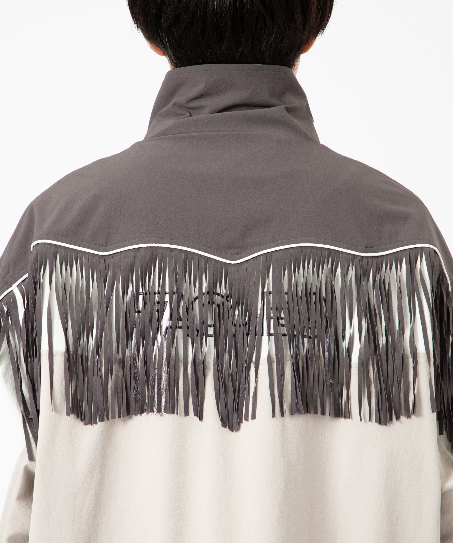 NYLON WESTERN FRINGE BLOUSON FACCIES