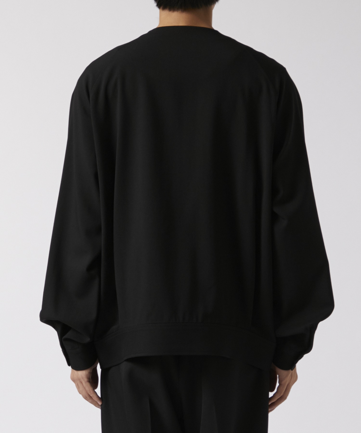 RERACS COLLARLESS RAGLAN BLOUSON THE RERACS