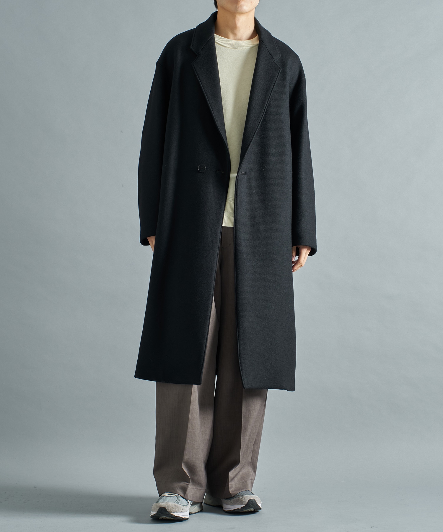 MELTON CHESTER COAT STUDIOUS