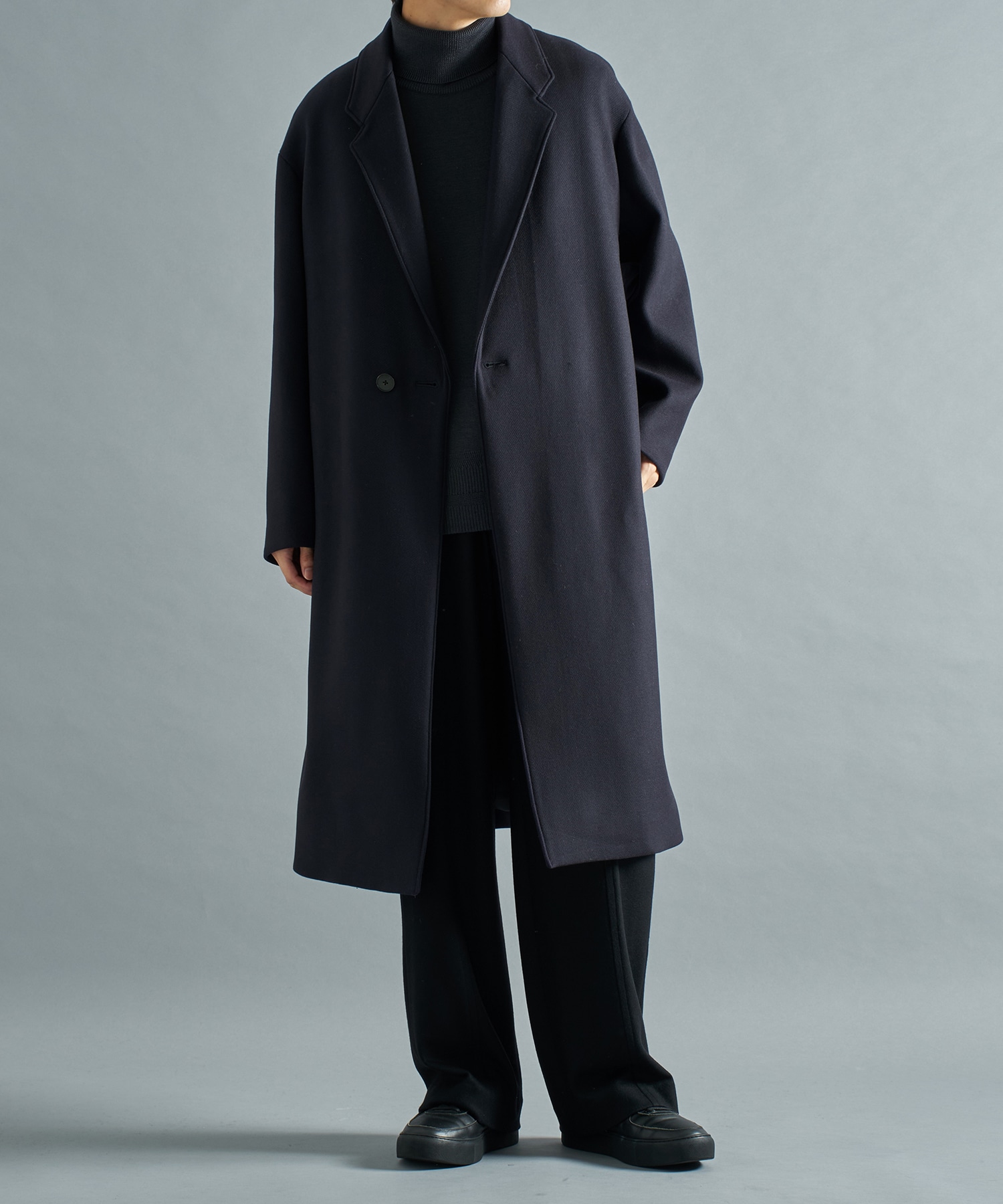 MELTON CHESTER COAT STUDIOUS