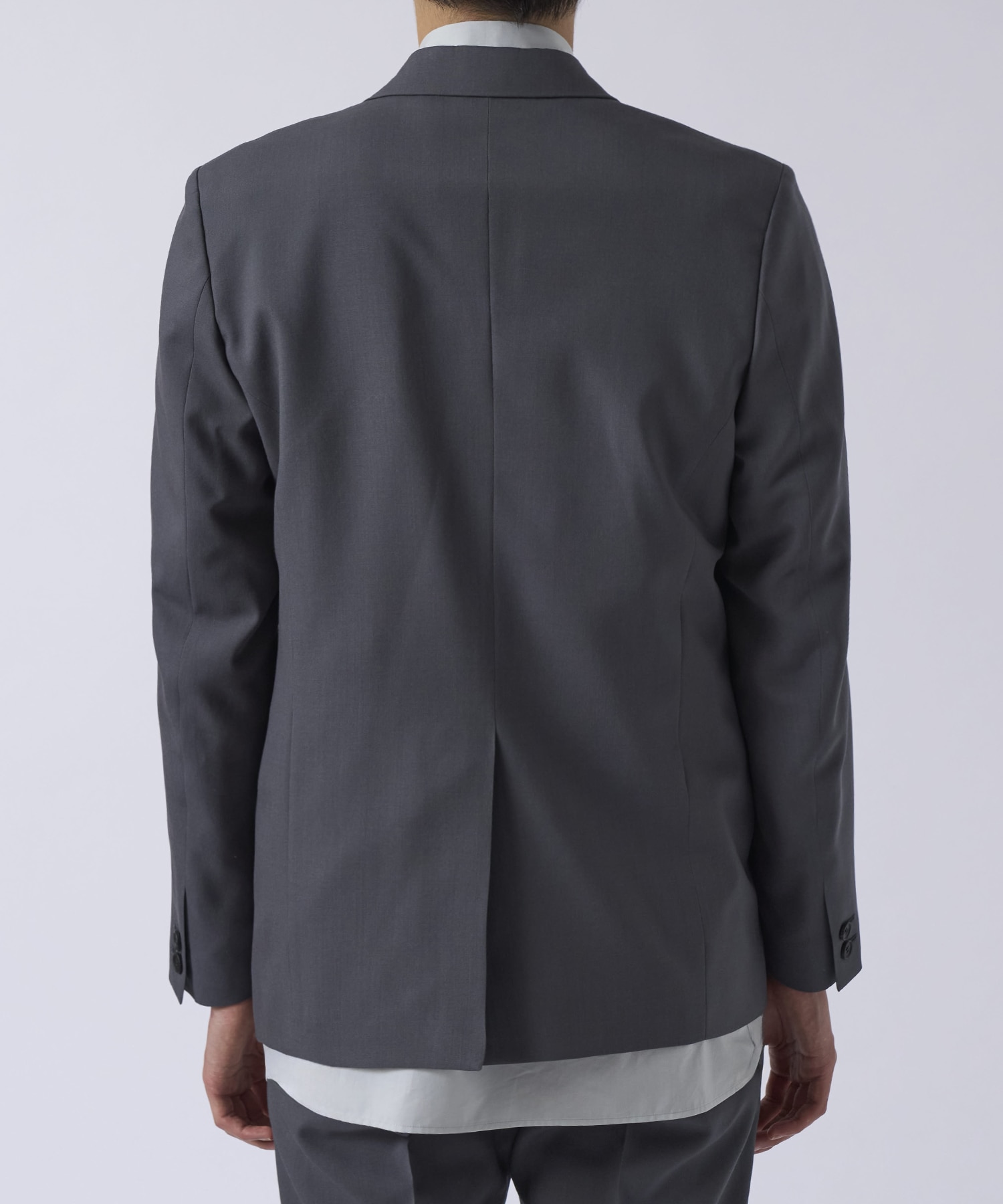 Water-repellent Wool Tailored Jacket MATSUFUJI