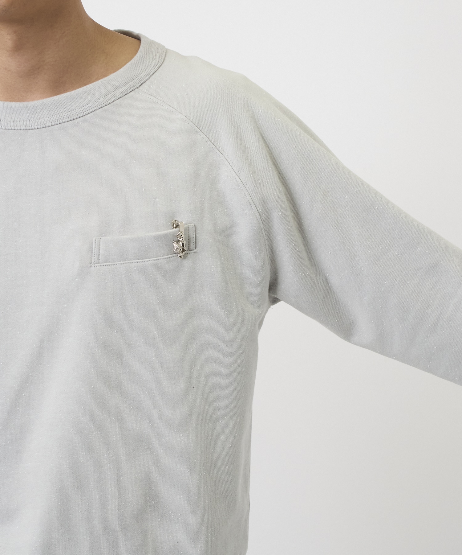 BOAT NECK SWEAT SHIRT MASU