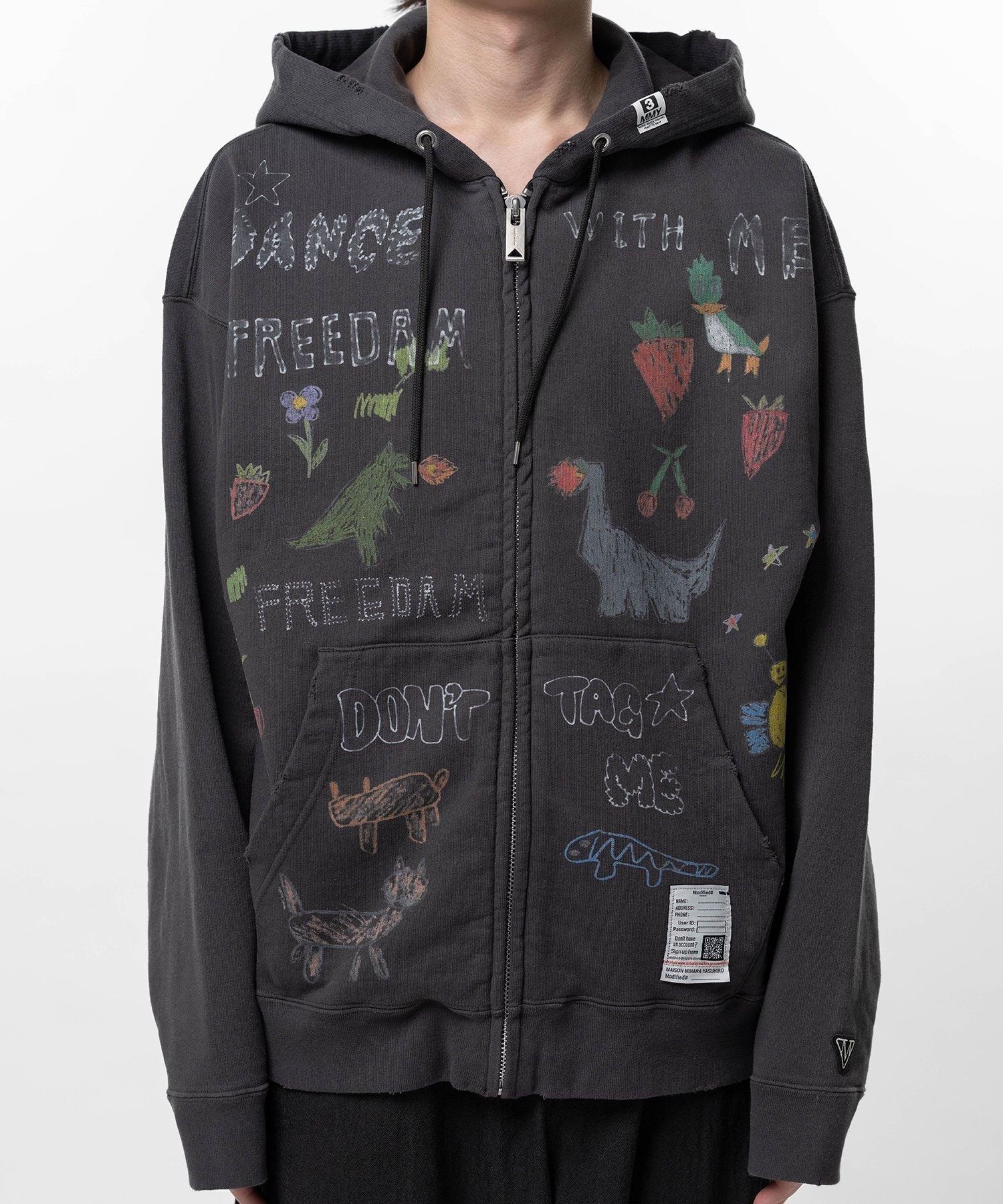 KIDS DOODLE PARKA Maison MIHARA YASUHIRO