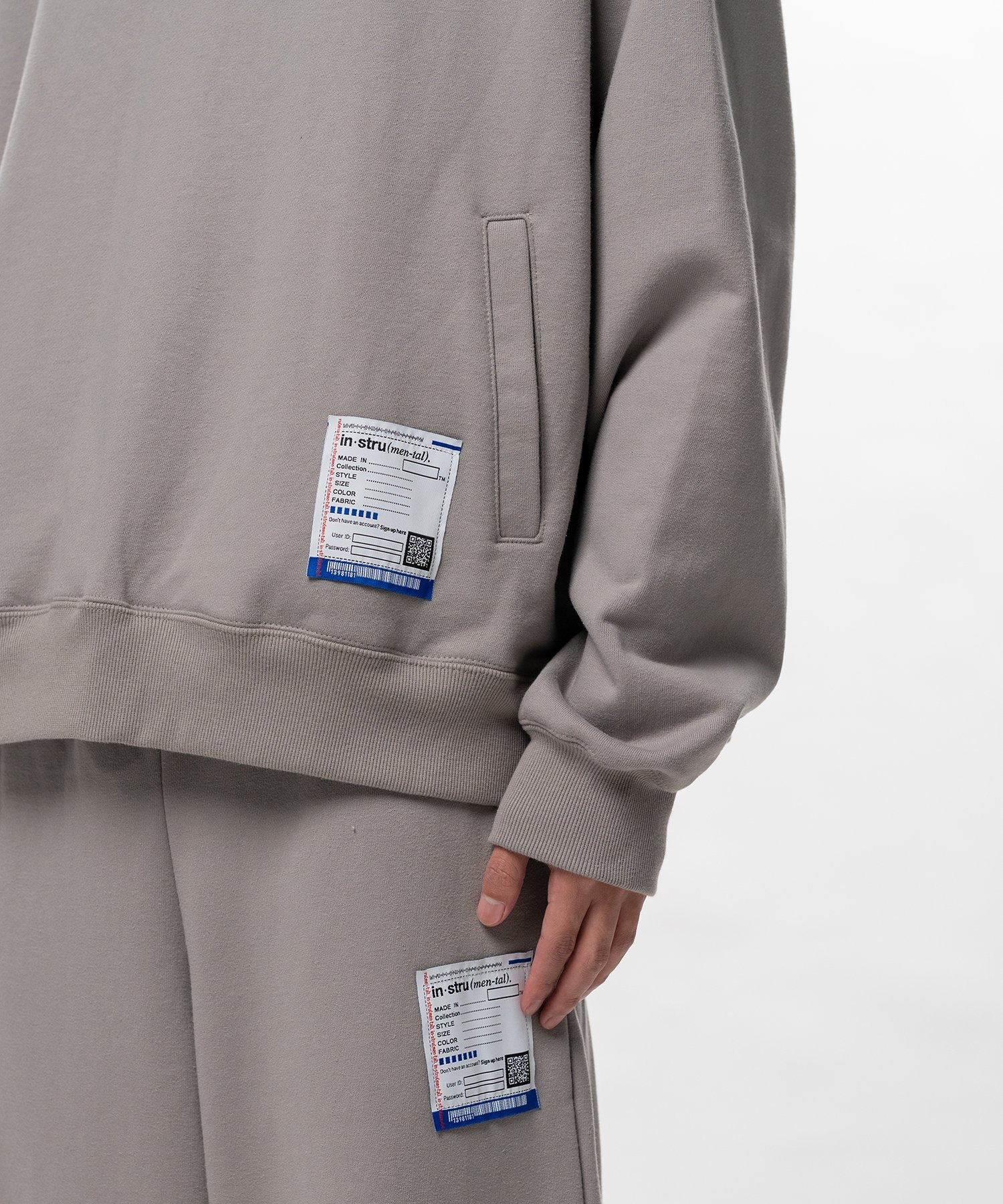 HEAVY WEIGHT FRENCH TERRY PULLOVER in・stru(men-tal)