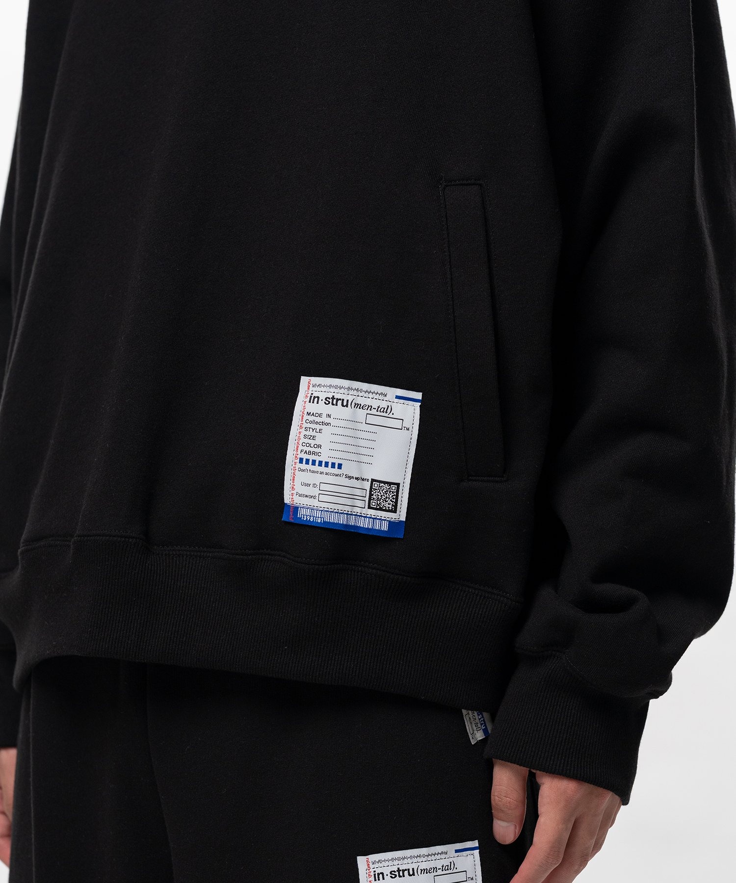 HEAVY WEIGHT FRENCH TERRY PULLOVER in・stru(men-tal)