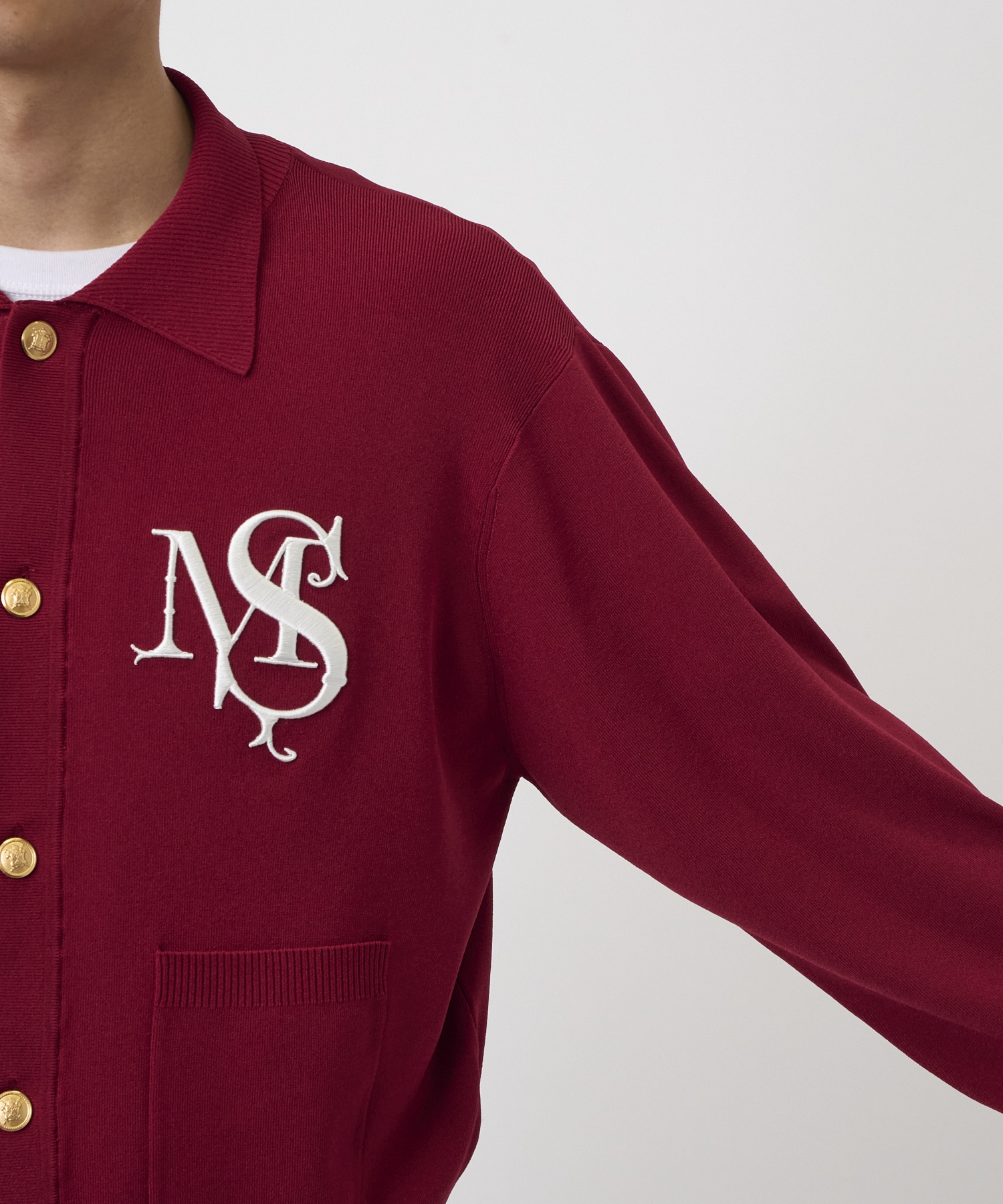 M.S. CREST CARDIGAN MASU