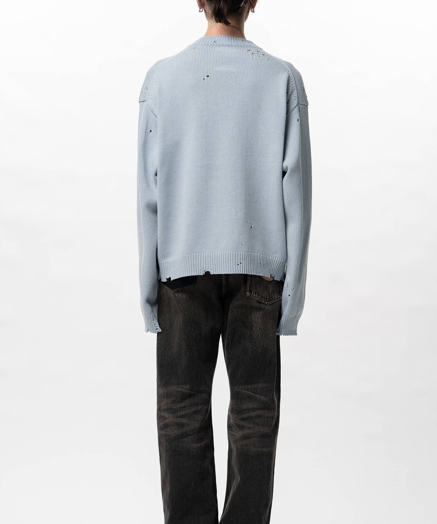 LETTERED KNIT PULLOVER Maison MIHARA YASUHIRO