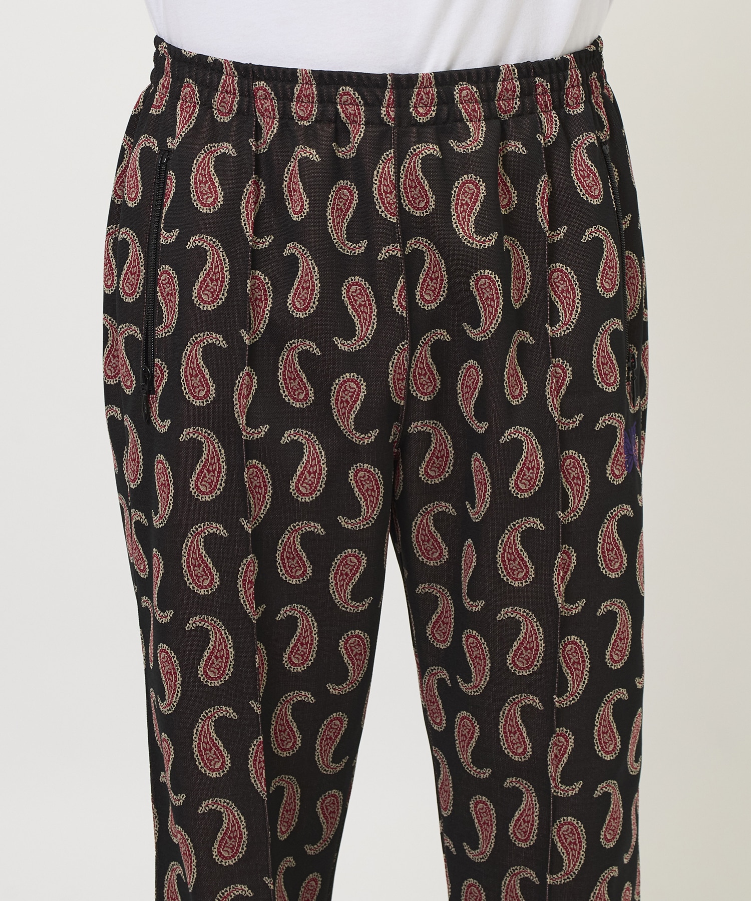 Track Pant - Poly Jacquard (Paisley) NEEDLES