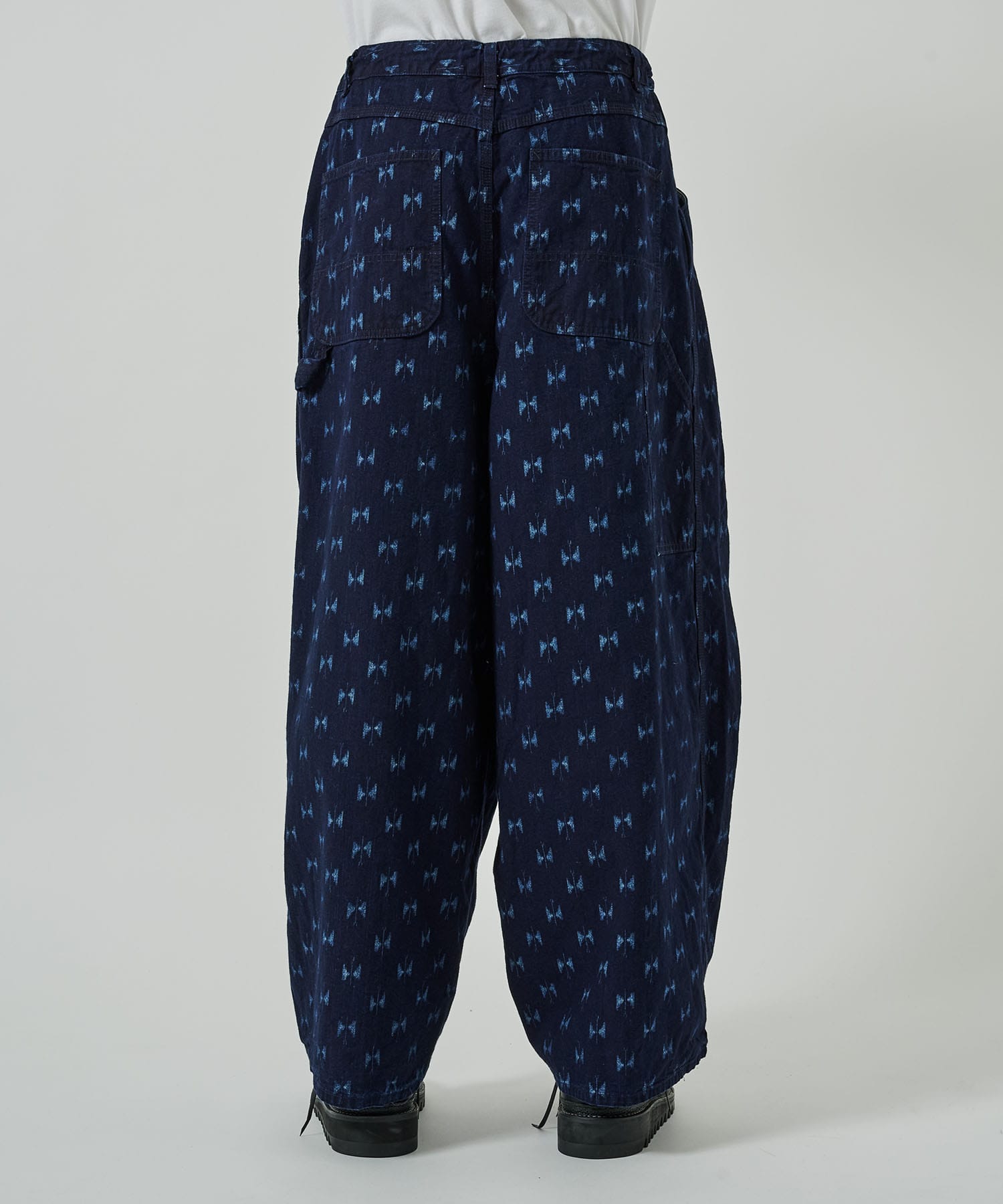 H.D Pant - Painted Indigo Kasuri NEEDLES