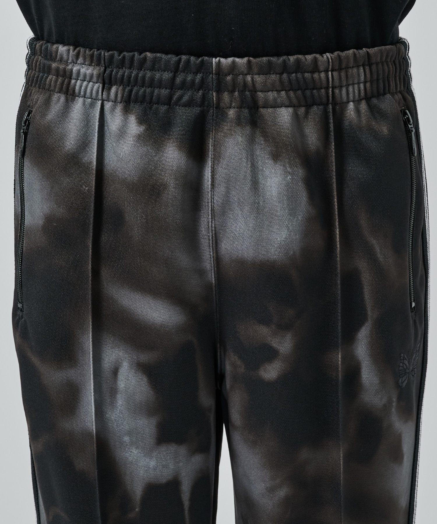 〈別注〉Track Pant - Poly Smooth - Printed Tie Dye NEEDLES