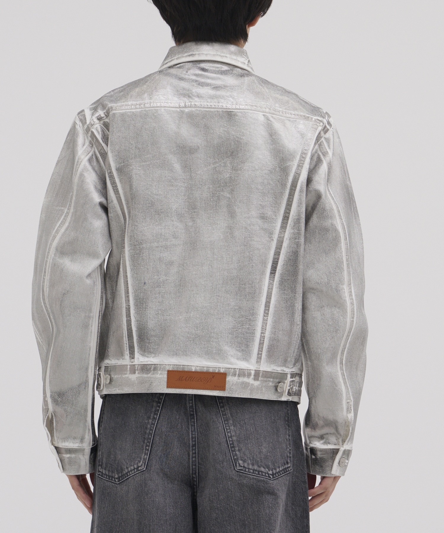 MASU BOYS EMBLEM DENIM JACKET MASU