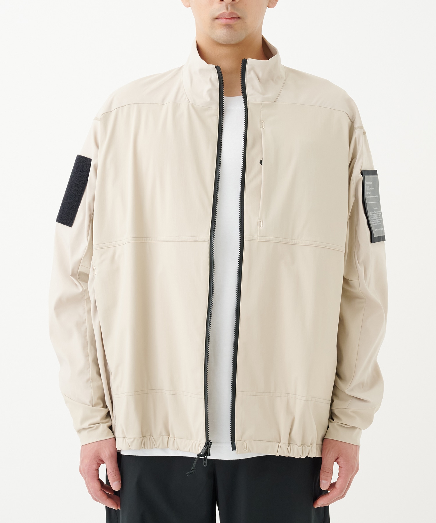 9251-BL05-012  STAND COLLAR BLOUSON N.HOOLYWOOD