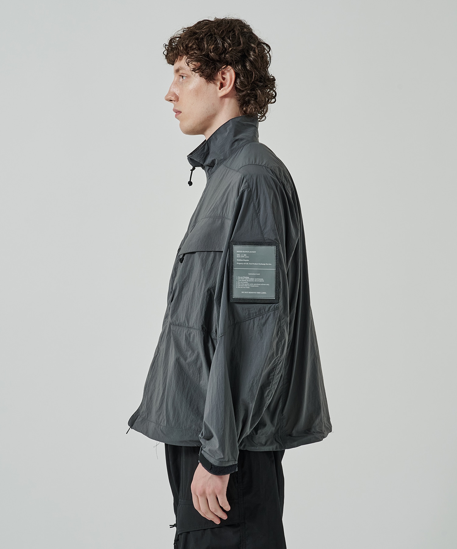 9251-BL04-003 STAND COLLAR BLOUSON N.HOOLYWOOD