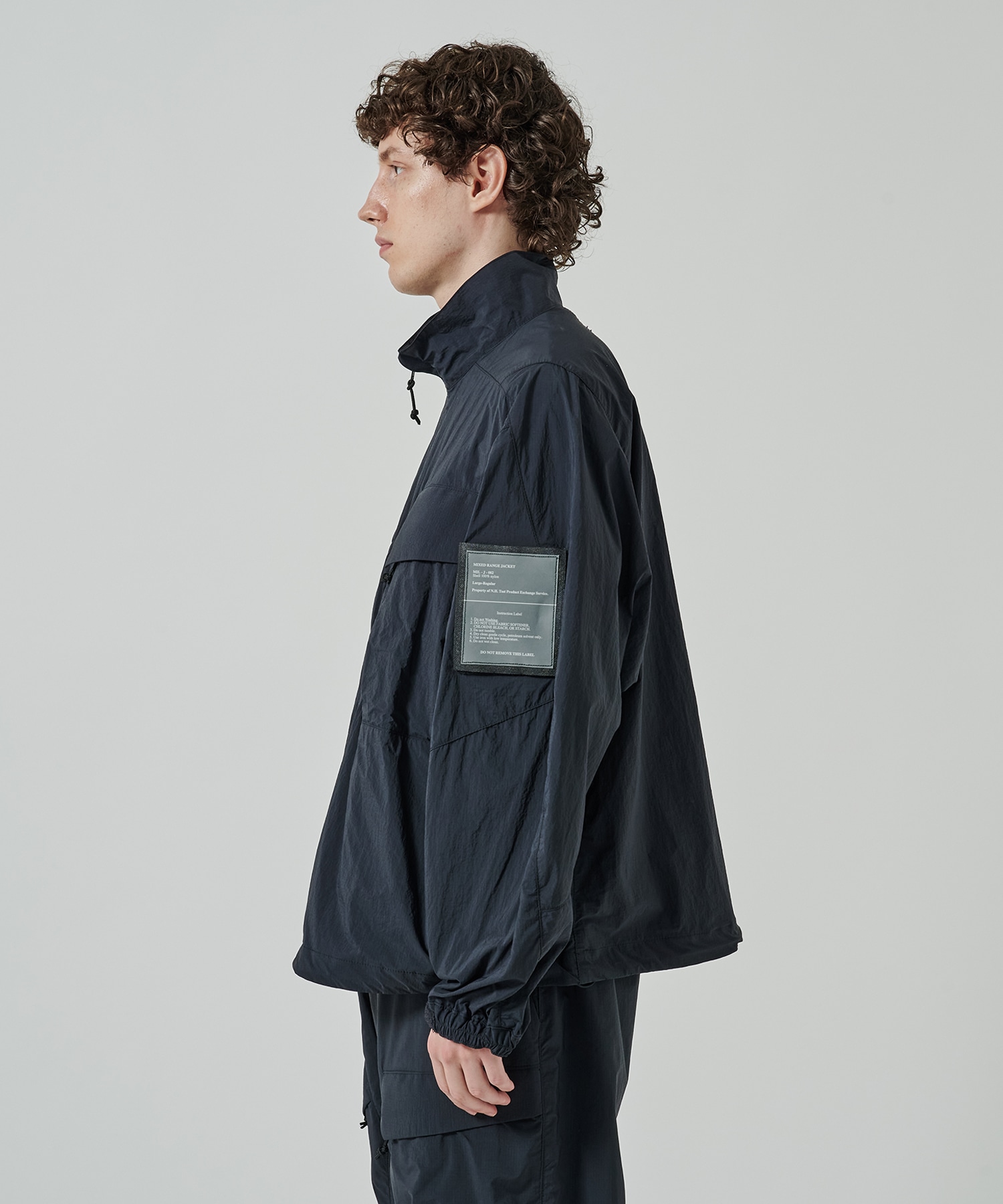 9251-BL04-003 STAND COLLAR BLOUSON N.HOOLYWOOD