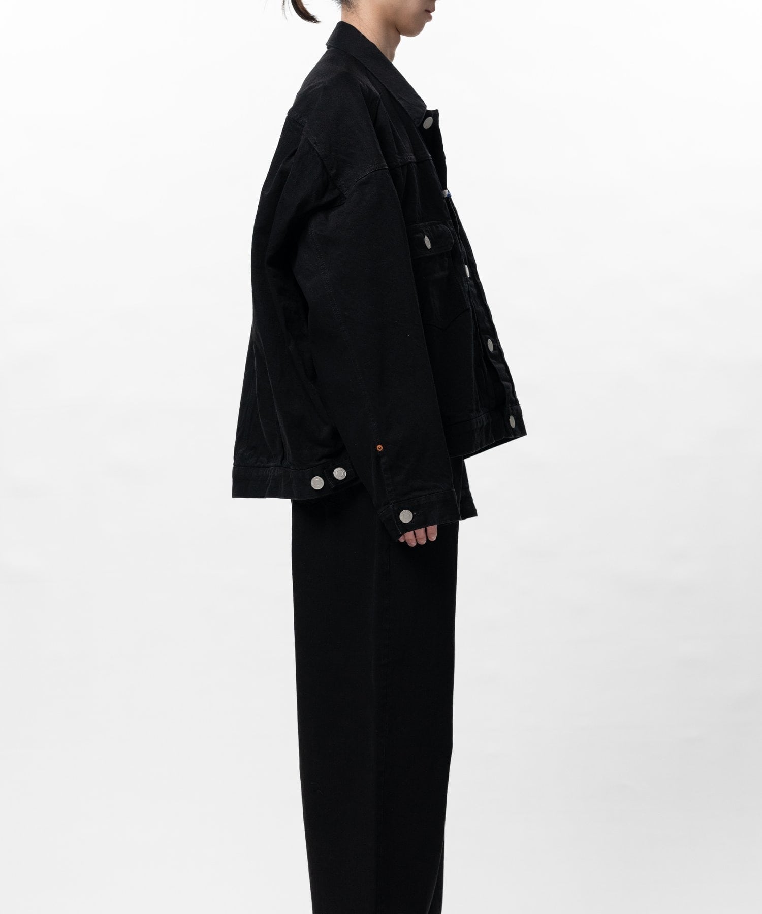 ONE WASHED SELVAGE DENIM JACKET in・stru(men-tal)