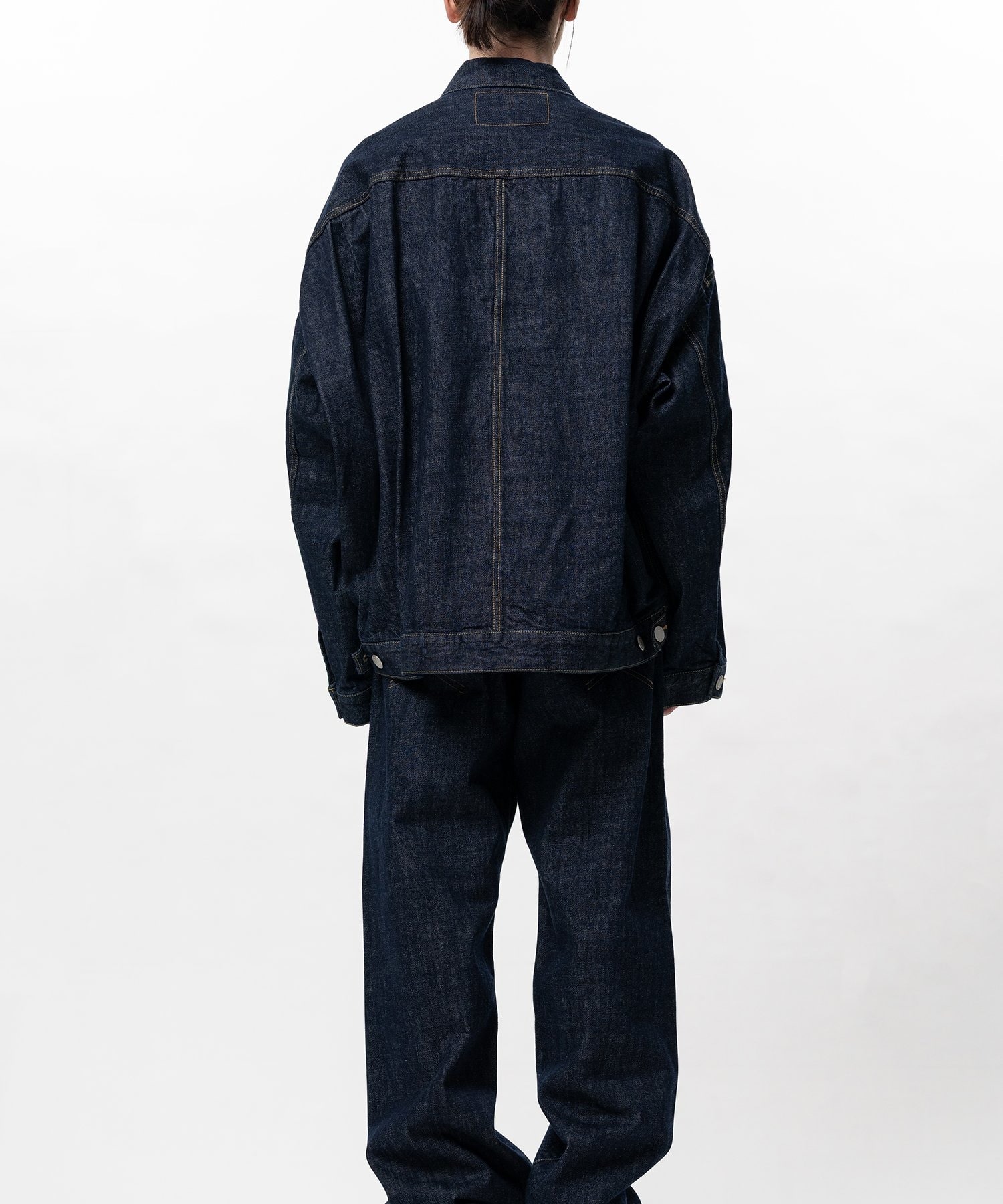 ONE WASHED SELVAGE DENIM JACKET in・stru(men-tal)