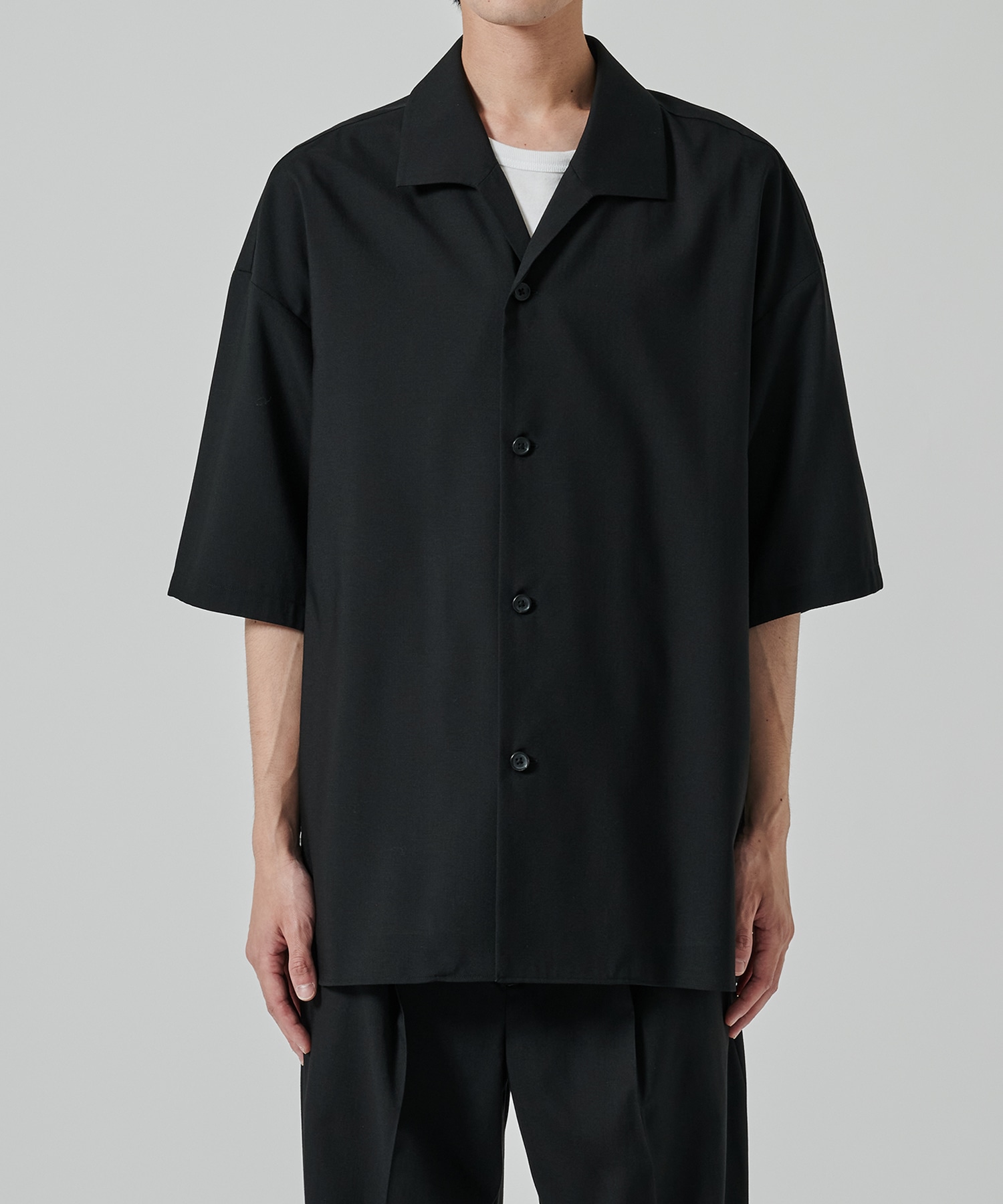 COOL WOOL SHIRTS JACKET S.S STUDIOUS