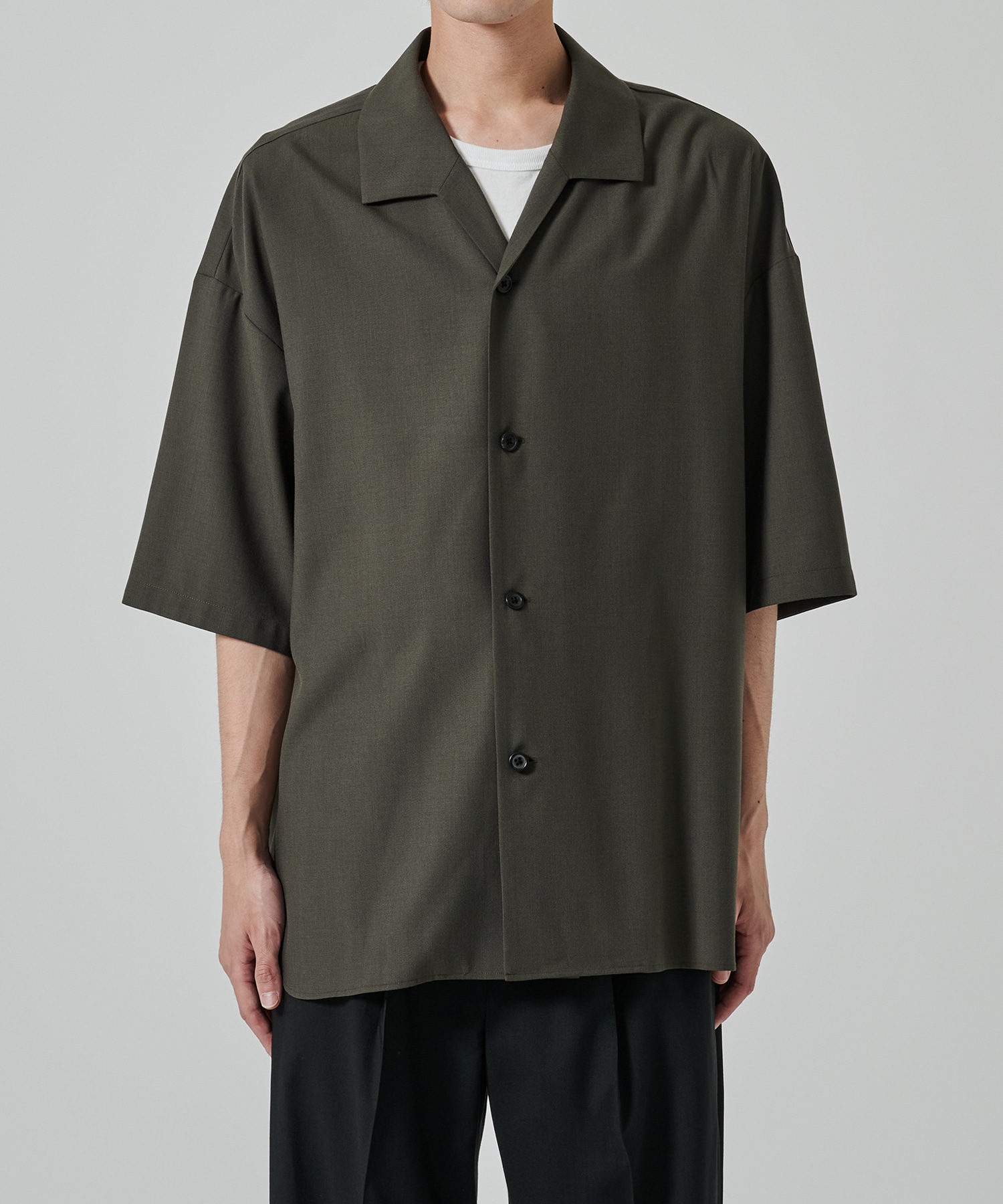 COOL WOOL SHIRTS JACKET S.S STUDIOUS