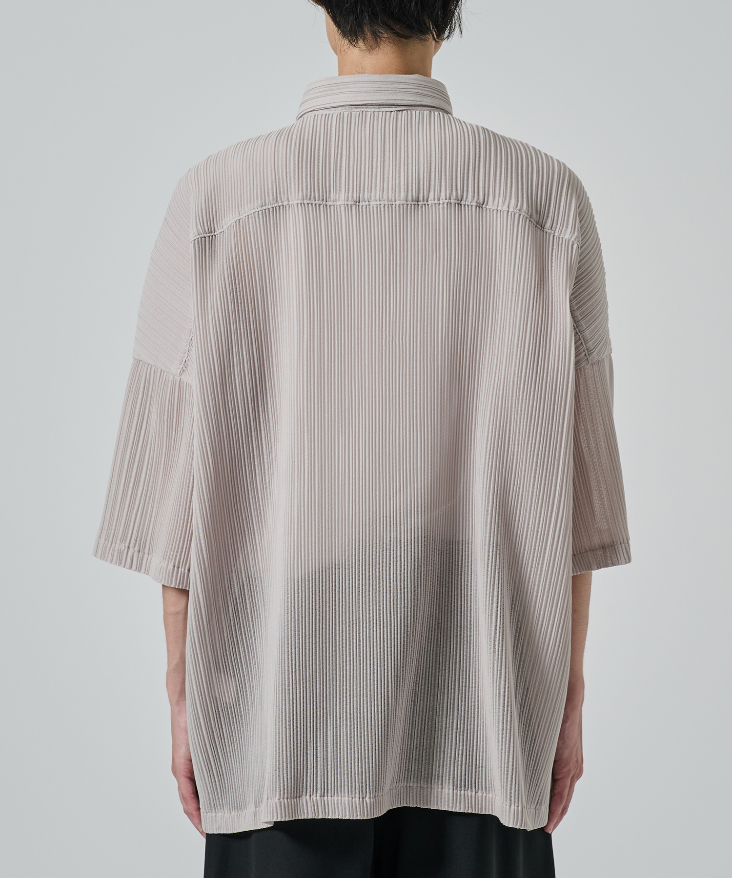 PLEATS SHEER SHIRTS SHAREEF