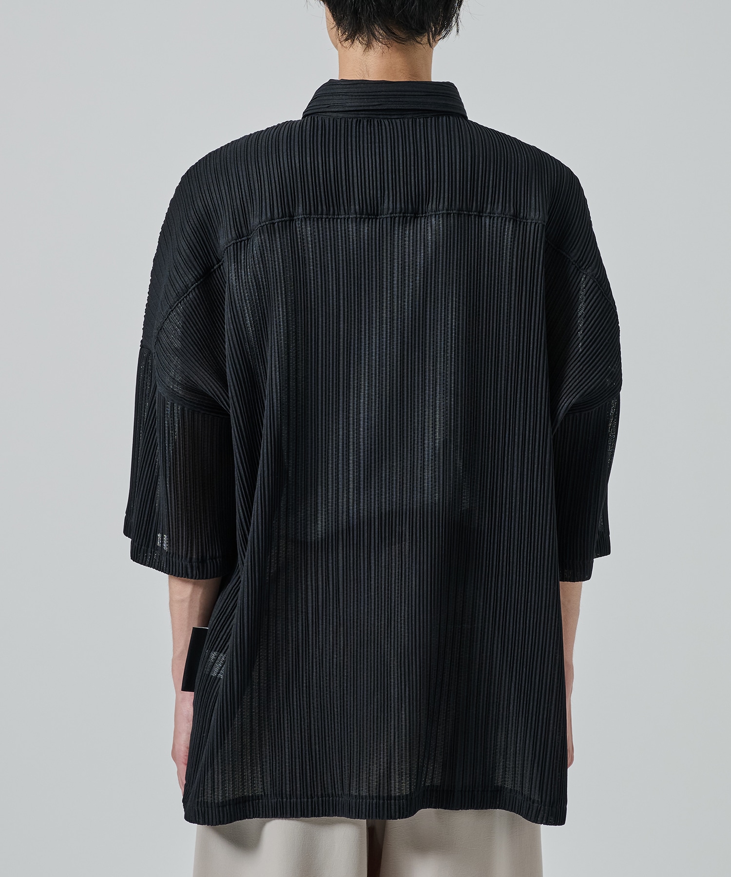 PLEATS SHEER SHIRTS SHAREEF