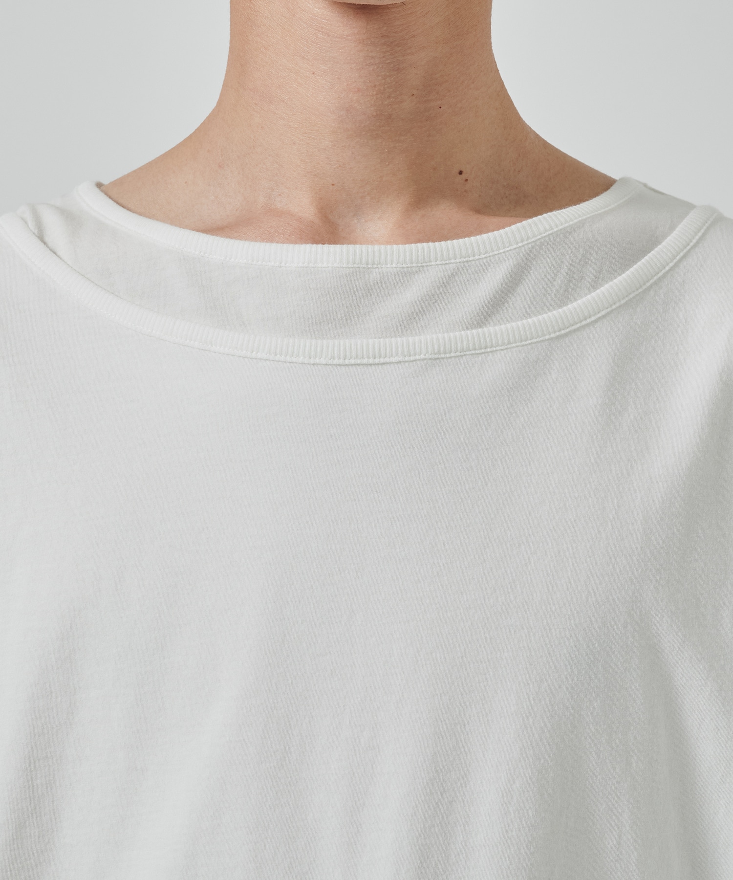 〈別注〉 DOUBLE LAYERD LONG SLEEVE TSHIRT NVRFRGT