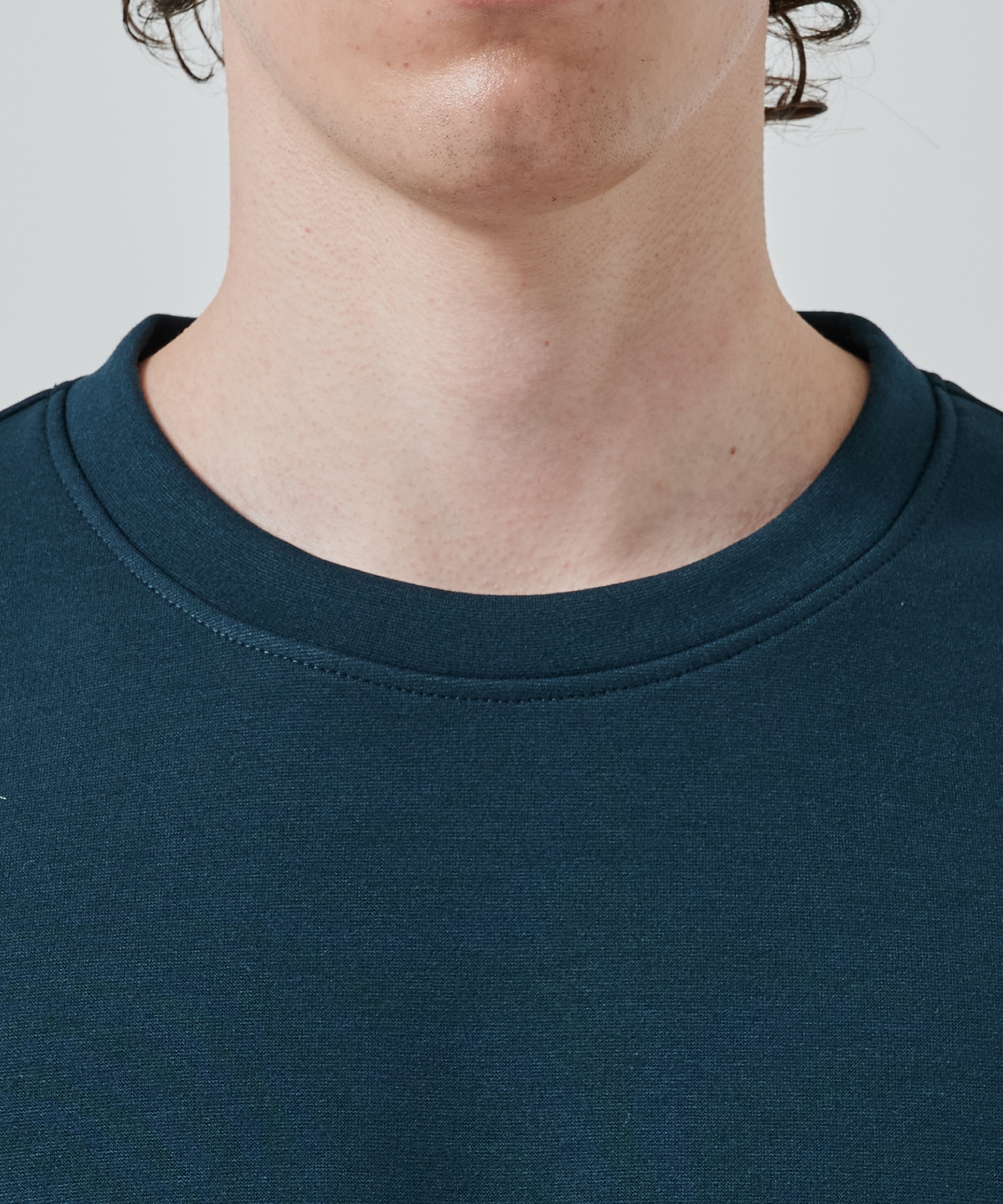 CULLNI Logo Embroidery Ponte Rome Pullover CULLNI