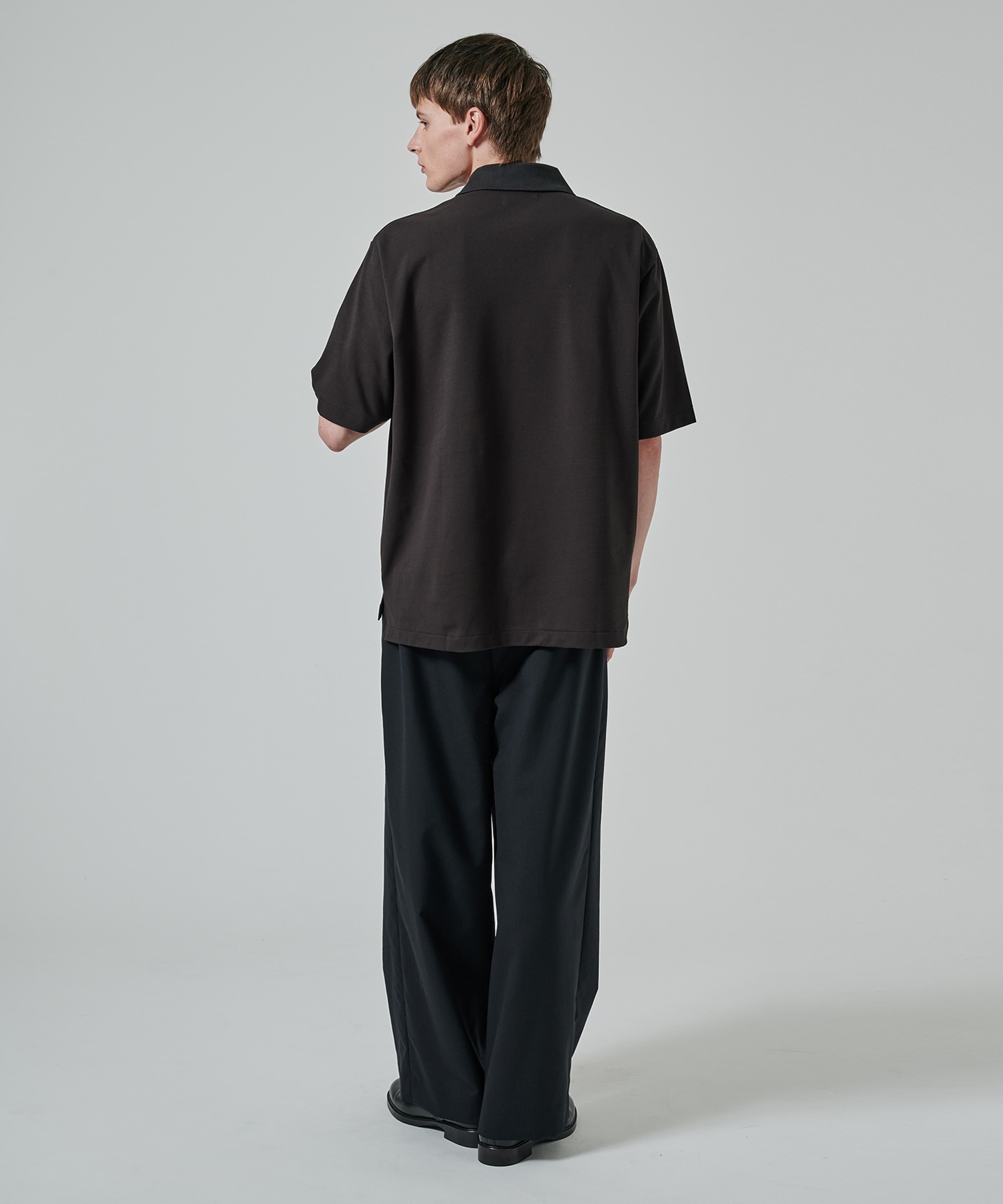 オーガニックコットン強燃ドライカノコ / ワンボタンポロS/S TEE MARKAWARE/marka