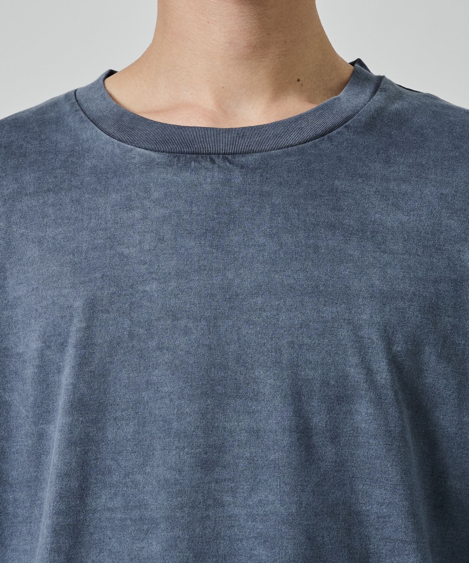 36G Low Twist Garment Dye S/S Tee KANEMASA PHIL.