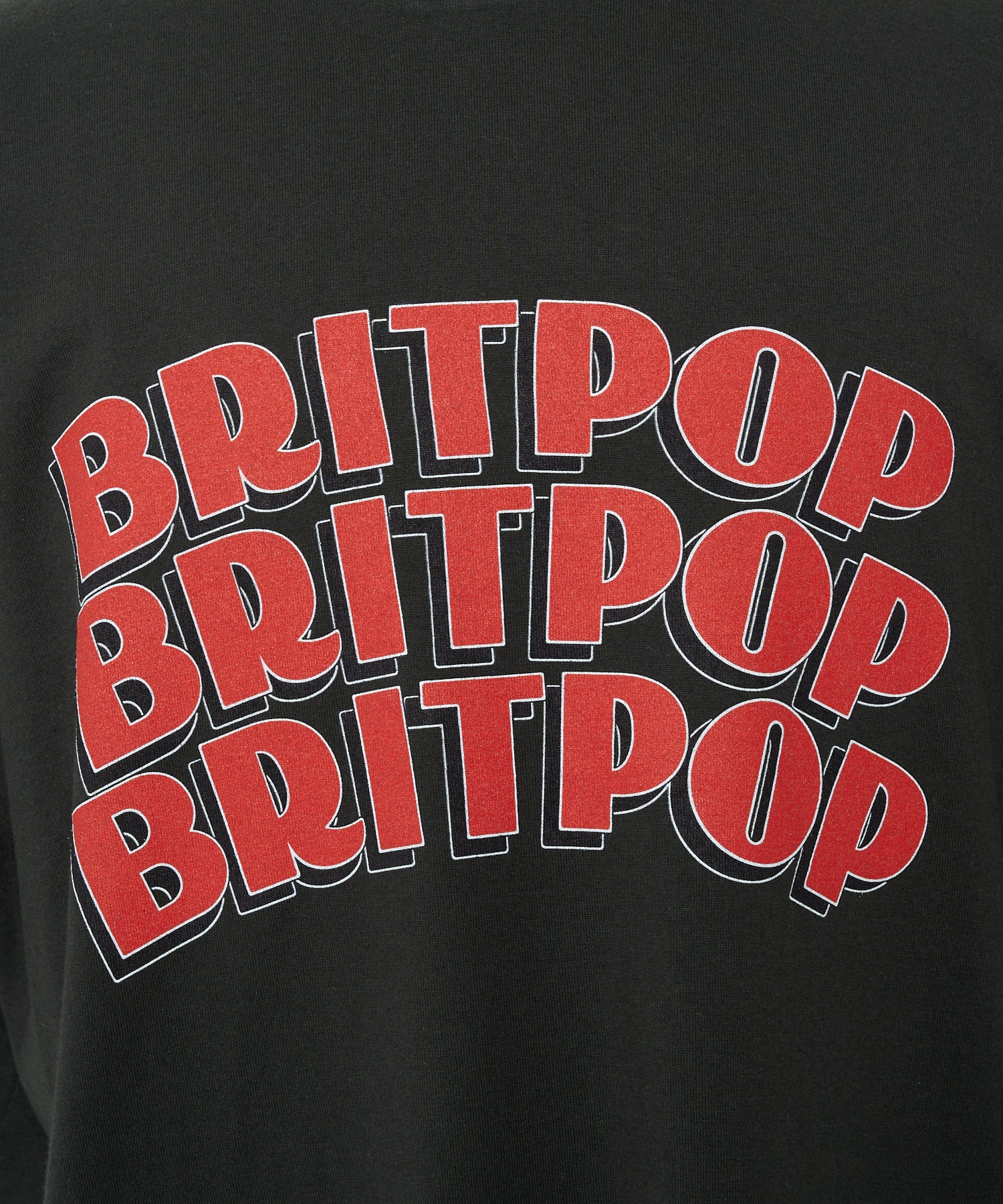 BRITPOP Print Tee WIDE blurhms