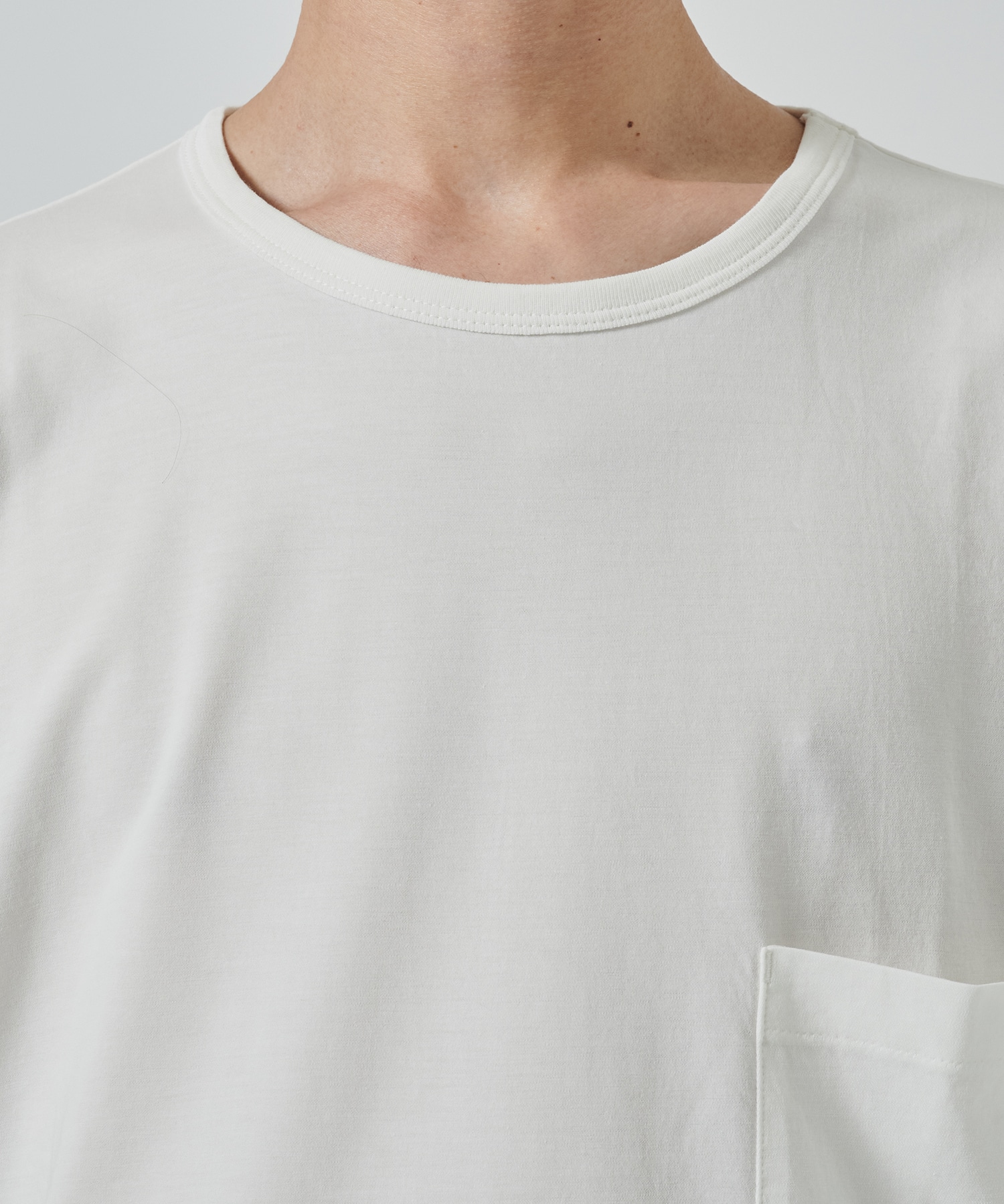 BROAD AIR JERSEY POCKET T-SHIRT BATONER