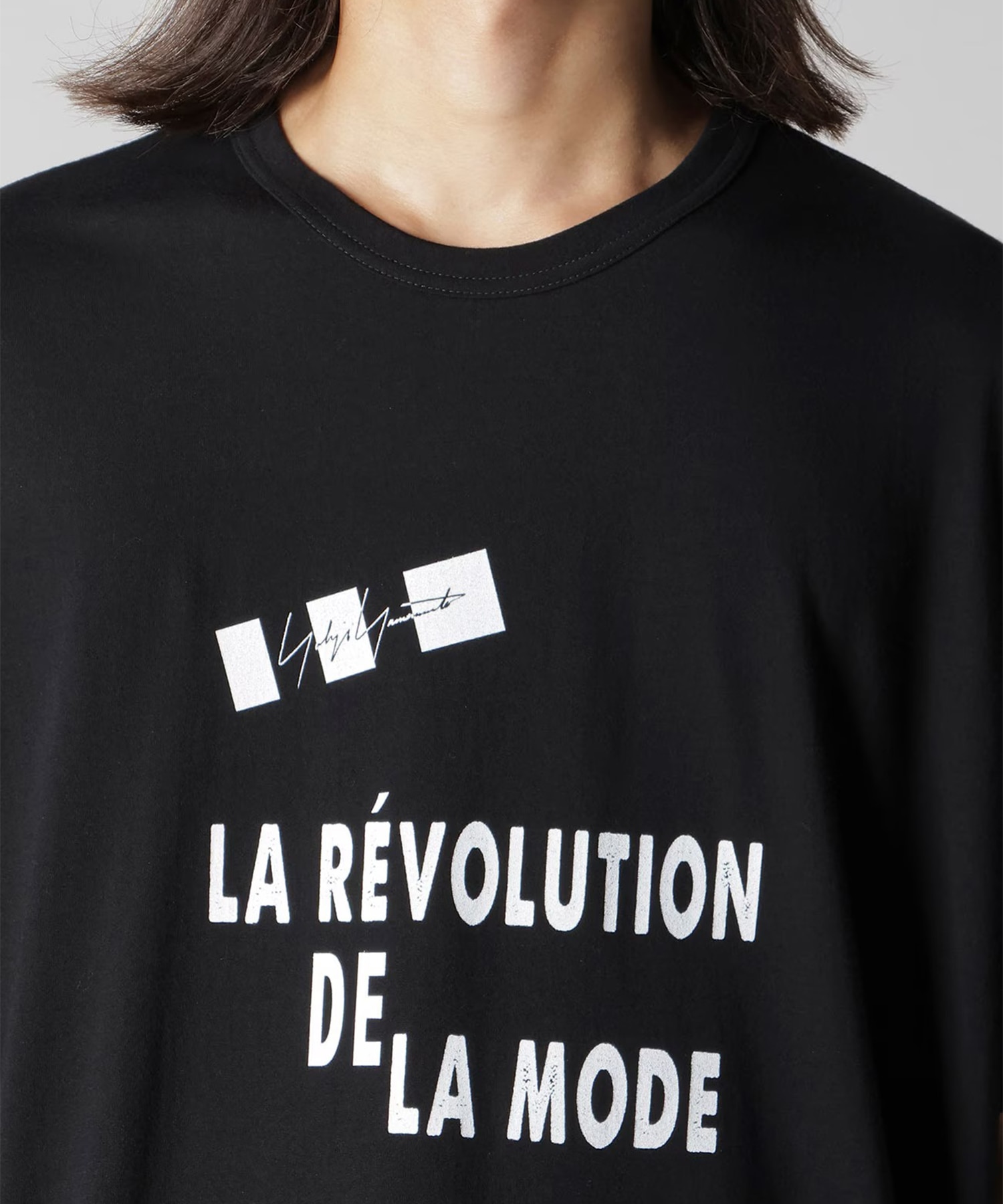 HK-T77-985 S/S TEE B Yohji Yamamoto