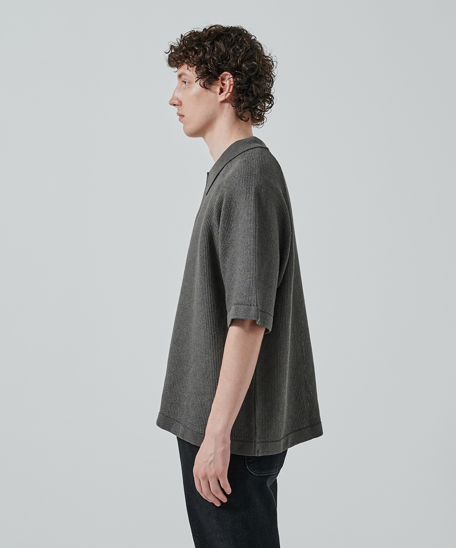 〈別注〉OX SUMMER KNIT S/S BATONER